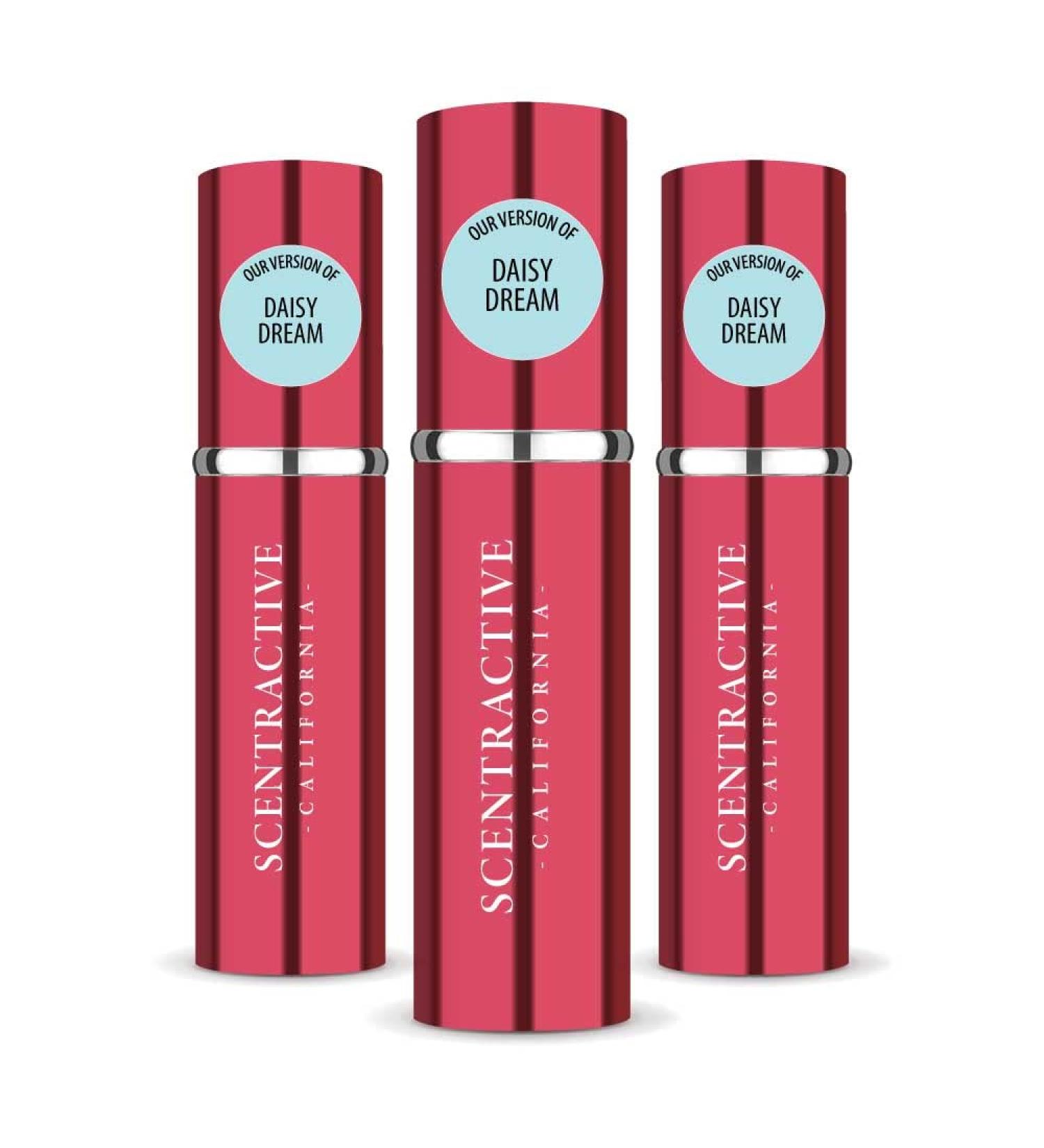 CA Perfume Impression of M. Jacobs Daisy Dream For Women Replica Version Fragrance Dupes Concentrated Long Lasting Eau de Parfum Spray Refillable Atomizer Bottle 0.17 Fl Oz/5ml-X3 M. JACOBS DAISY DREAM IMPRESSION 0.51 Fl Oz (Pack of 1) - Buy Online on GoSupps.com