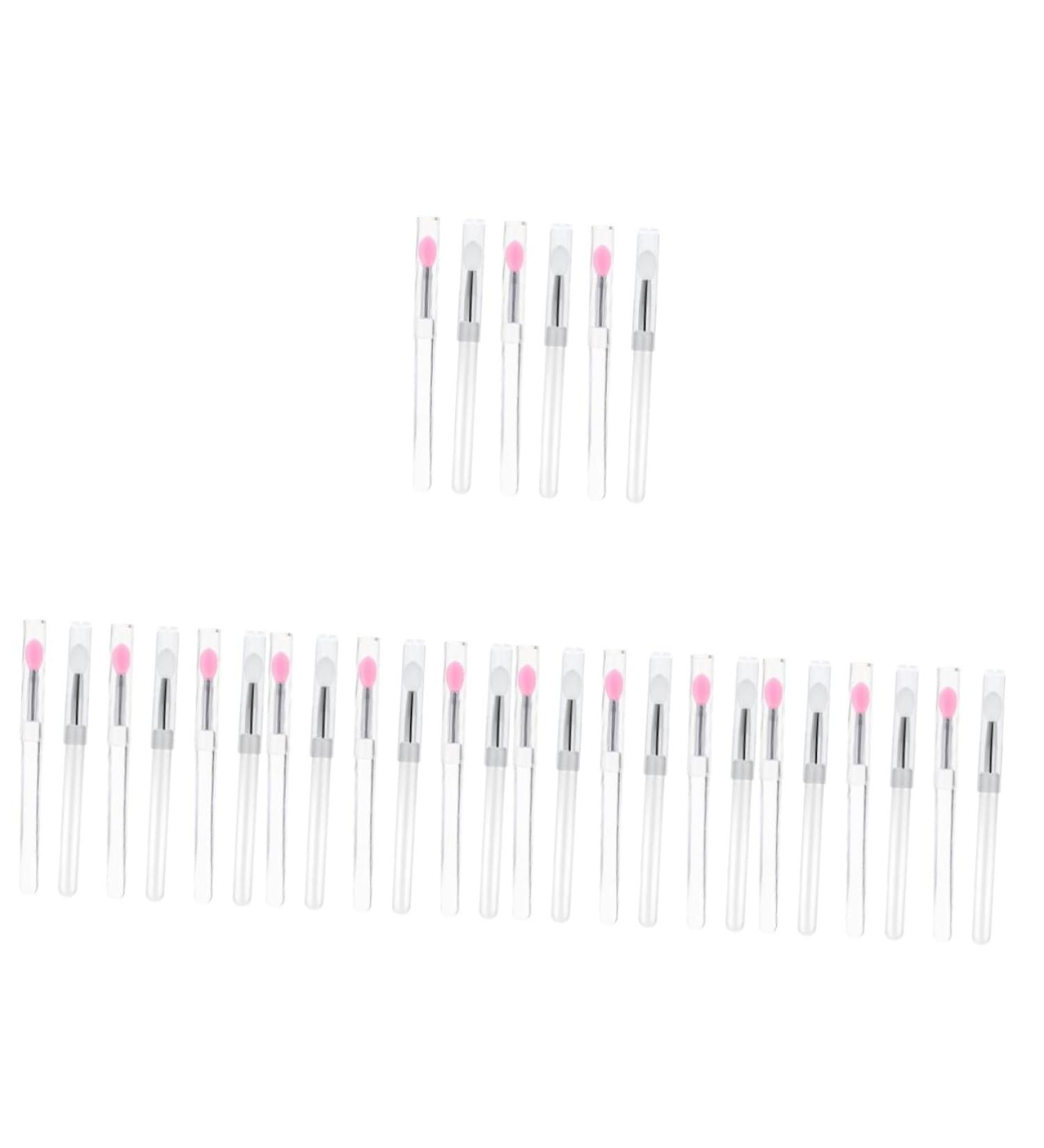 Buy Mipcase 30 Pcs Silicone Lip Brush Set - Ideal Makeup Lipstick Brushes for Perfect Lips - International Shipping Available - Buy Online on GoSupps.com