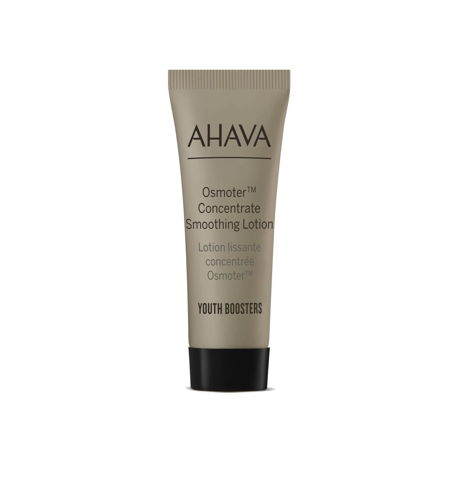 AHAVA Osmoter Concentrate Smoothing Lotion - Silky Lightweight Lotion for Youthful Appearance Reduce Wrinkles & fine Lines Refine & smoothe Skin s Texture with Osmoter X6 & 3D Complex 0.50 fl.oz