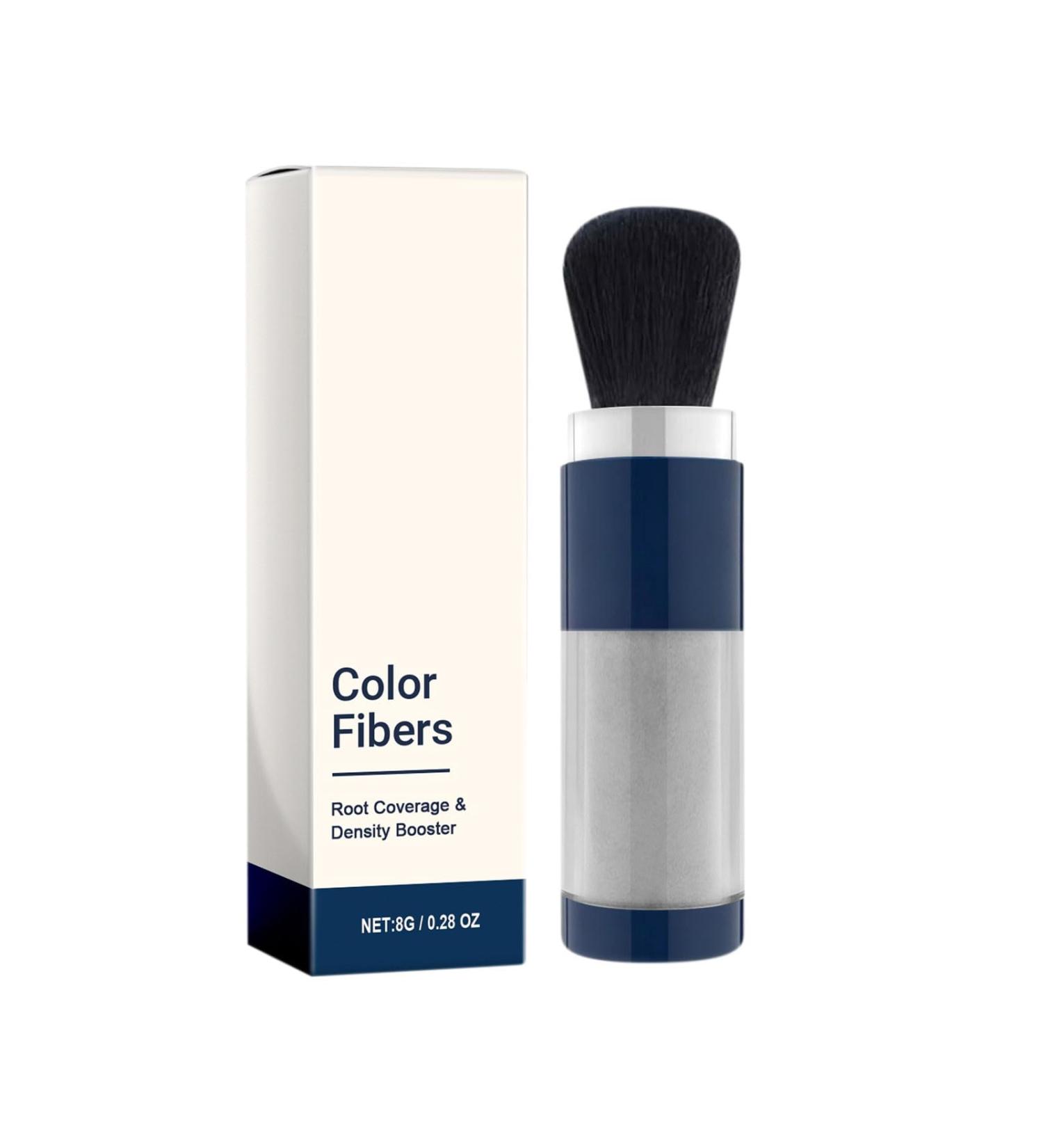 Supersize Color Fibers With Refill Set Colored Hair Thickener True Hair Supersize Color Fibers Temporary Hair Color for Root Touchup with Hair Thickening Fibers Hair Fiber Powder (Gray) - Buy Online on GoSupps.com