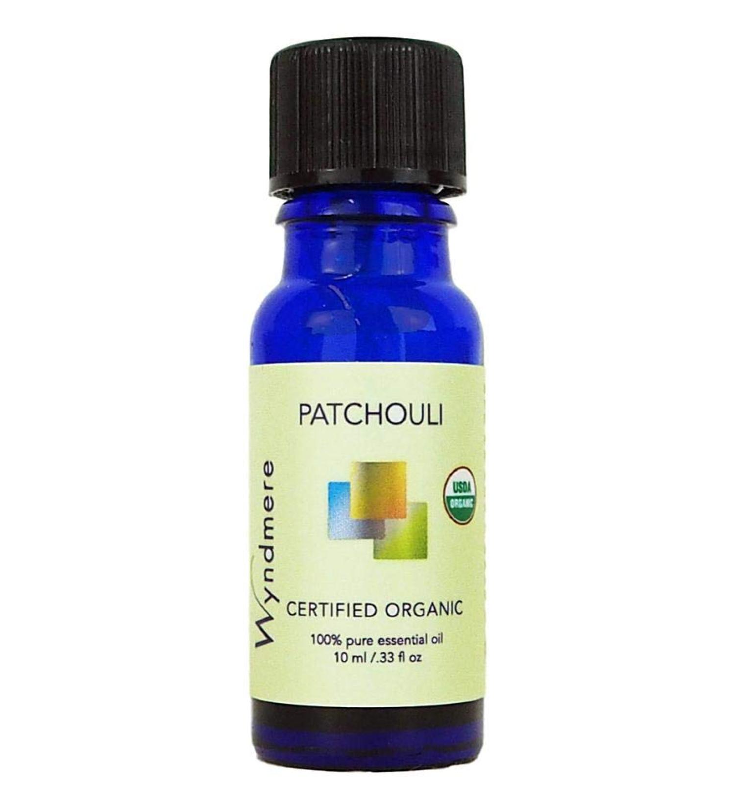Patchouli Essential Oil - Certified Organic & Pure - 10ml Therapeutic Quality for Aromatherapy - Grounding & Balancing - Made in USA - Buy Online on GoSupps.com