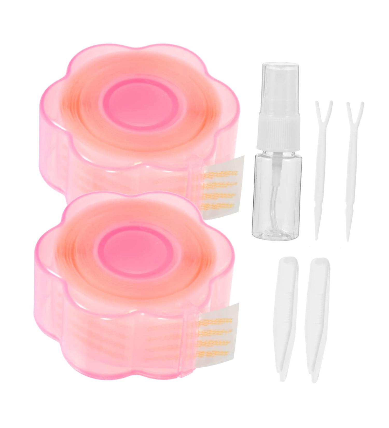 BIUDECO Eye Lift Strips 1 Set Lace Double Eyelid Sticker Eyelid Tapes Girl Eye Beauty Tapes Girl Eyelid Sticker Make up Reel 5.3x5.3cm As Shown 1 - Buy Online on GoSupps.com