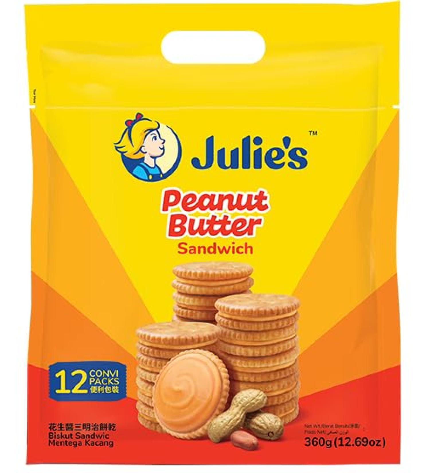 Julie's Peanut Butter Sandwich(12 convi packs) (MY)