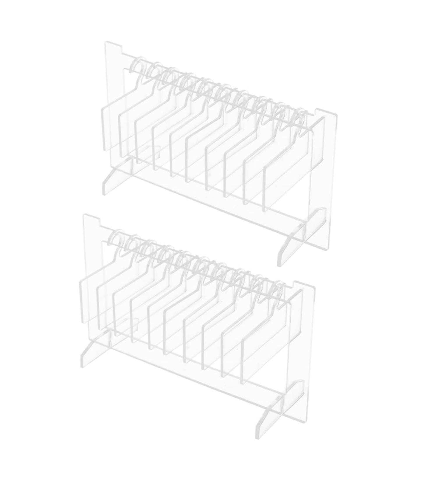 HAPINARY 2 Sets Nail Display Board Durable Nail Tips Holder Acrylic Display Holder Decorative Nail Art Tip Boards Manicure Supplies Nail Tips Display Holder Nail Art Display Supplies - Buy Online on GoSupps.com