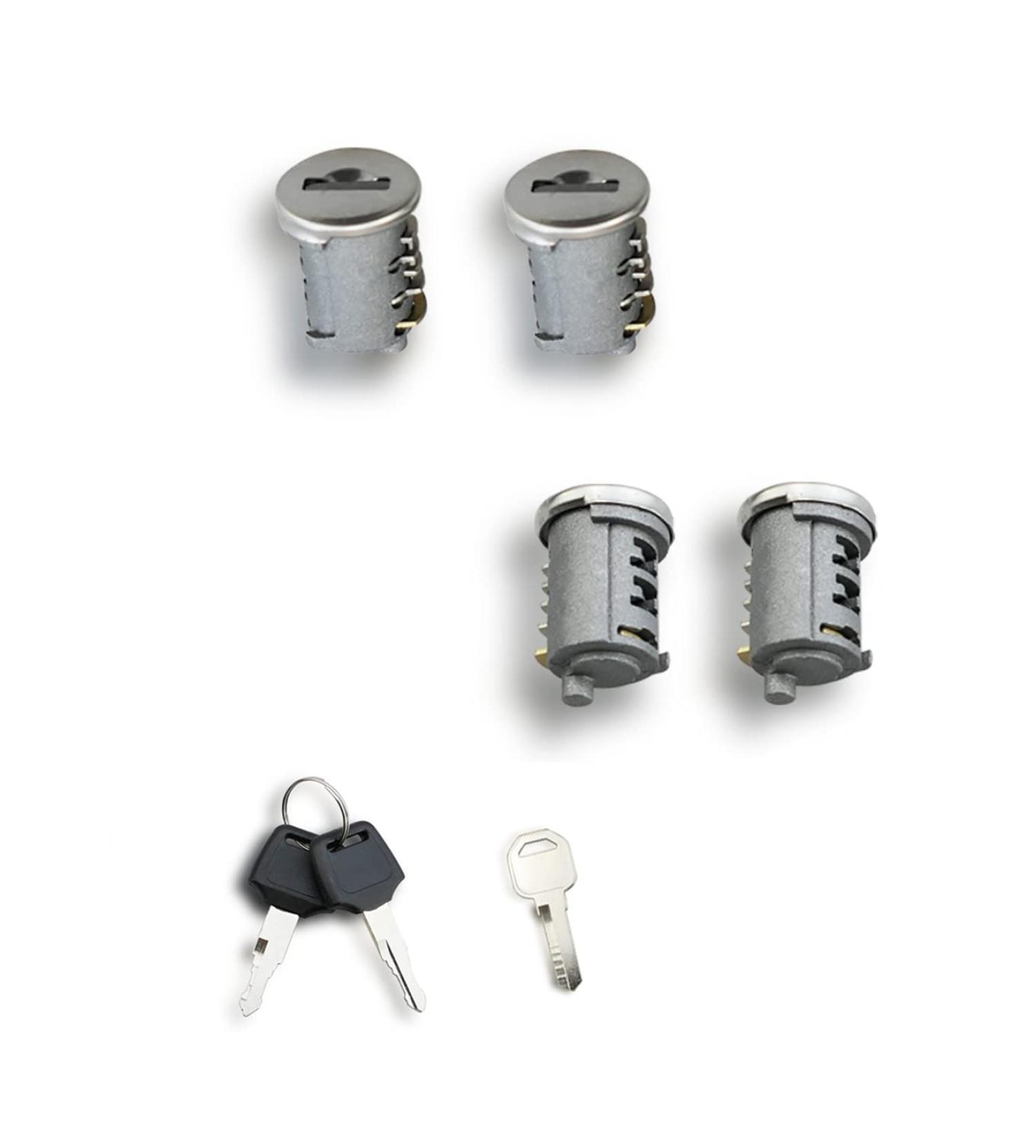 Yakima Car Rack System Lock Cylinder Set - 4 Cores, 2 Keys, 1 Control Key for Lockable Accessories - Ideal for Bikes, Surfboards, Canoes, Kayaks, Ski, Snowboard Racks - Buy Online on GoSupps.com