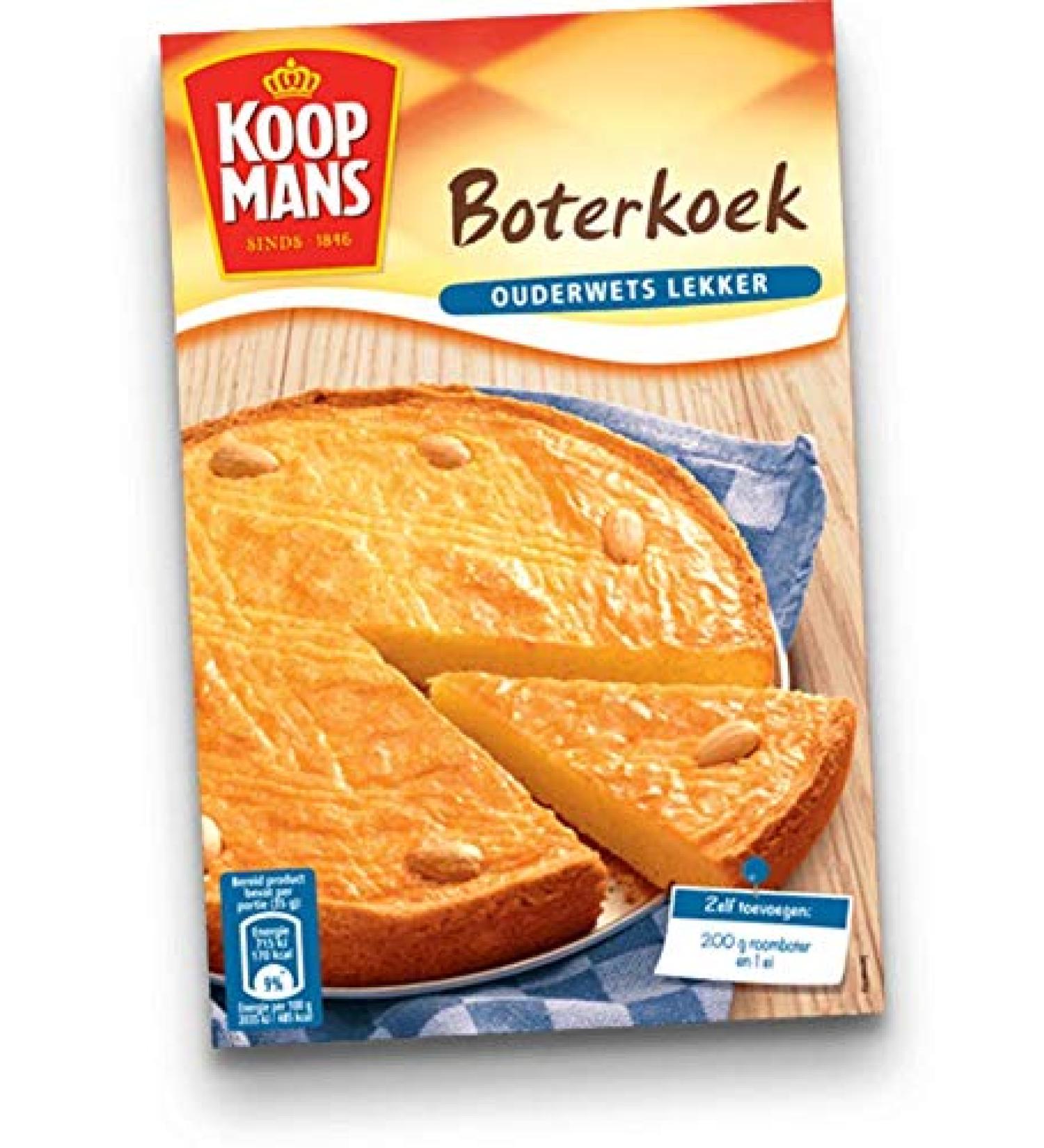 Koopmans Butter Cake (Boterkoek) Cake Mix (4 Pack)