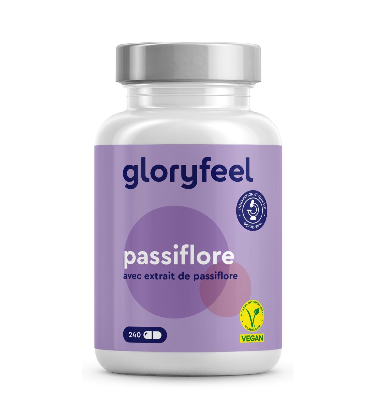Passionflower Extract 240 High Dosed Capsules 4 Month Supply 937.5 mg 5:1 Extract (Equivalent to 3750 mg Passionflower) Per Dose 100% Vegan Dietary Supplement - Buy Online on GoSupps.com