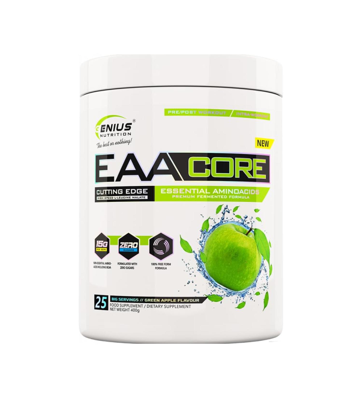 Genius Nutrition EAA-CORE (400 g) Green apple - Buy Online on GoSupps.com
