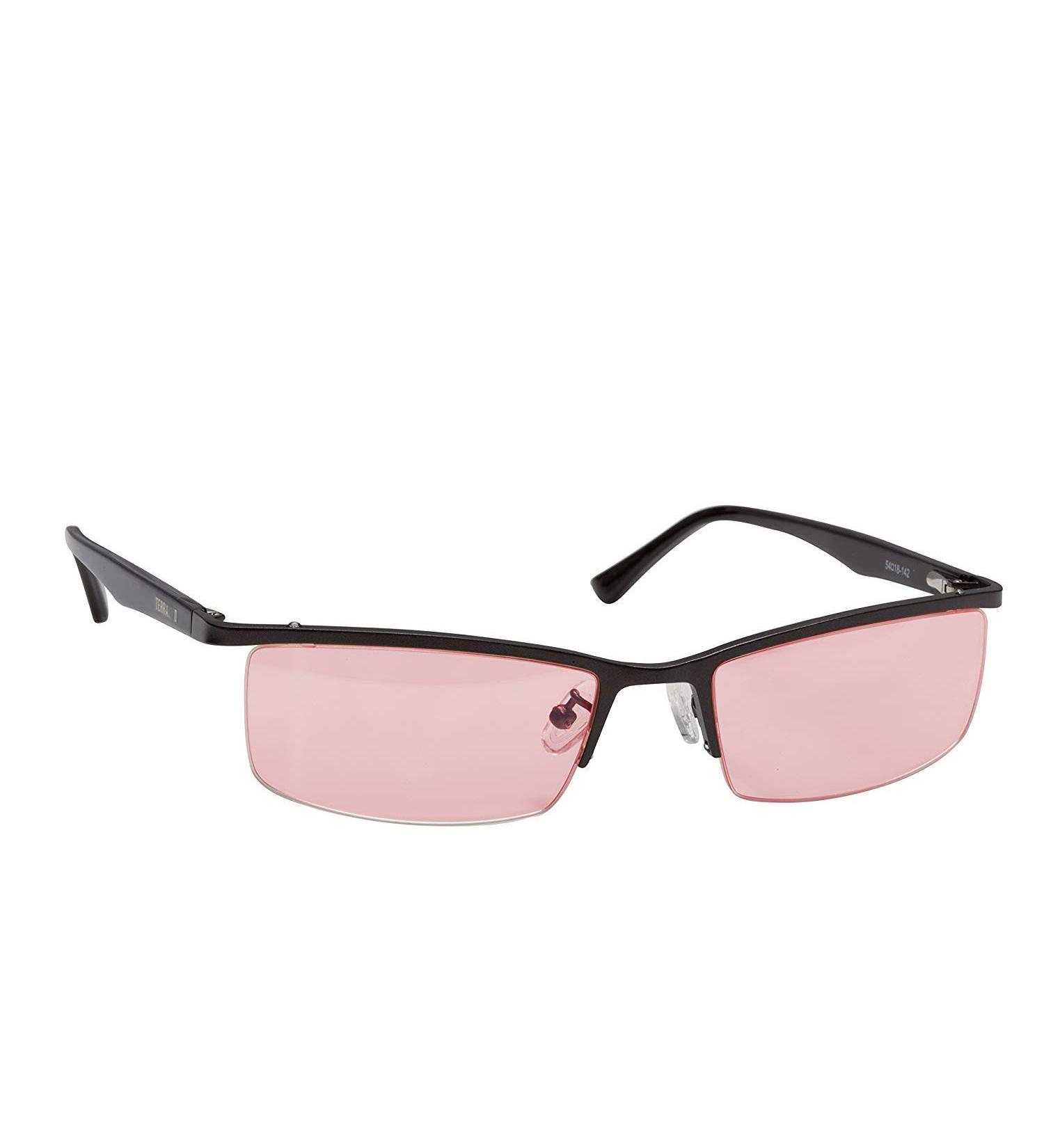 Terramed Eagle Migraine Glasses - Blue Light & UV Protection for Men & Women | FL-41 Glasses for Light Sensitivity & Eye Strain Relief - Buy Online on GoSupps.com