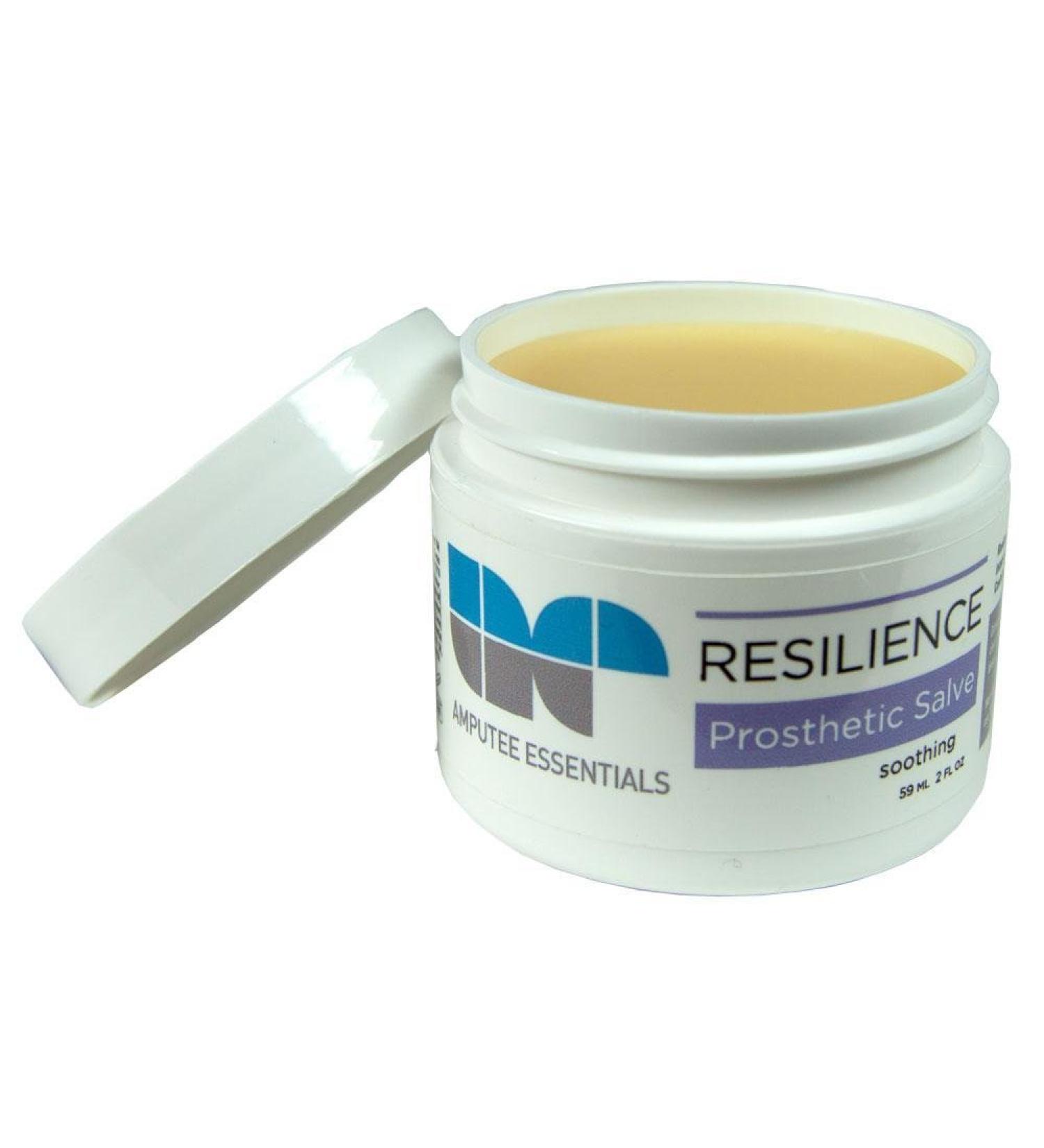 Resilience Prosthetic Salve 2 oz Jar - Skin Protectant for Amputees - Spot Relief, Pack of 1 - Buy Online on GoSupps.com