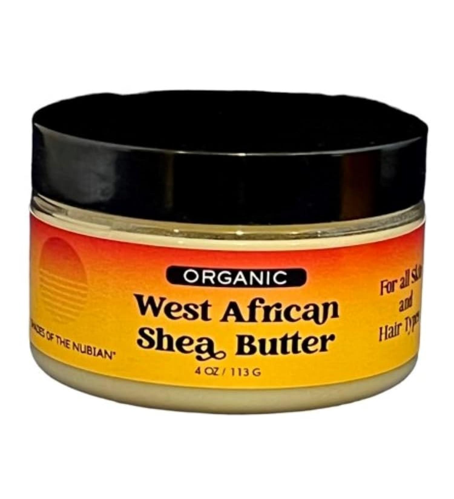 West African Shea Butter - Fair Trade Organic Skin & Hair Care | Therapeutic Natural Healing | 4 oz Pack - Buy Online on GoSupps.com