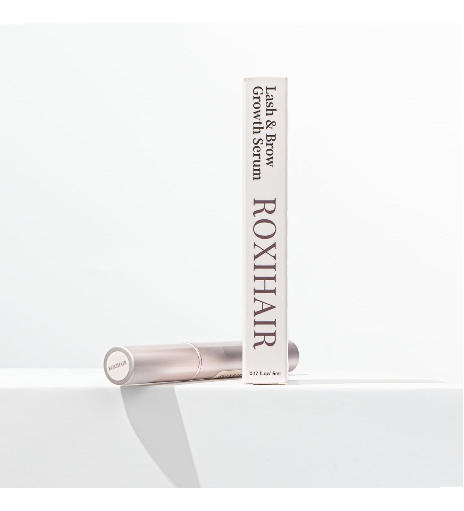 ROXIHAIR Dissolving Advanced Lash & Brow Serum - 5ml EyeLash for Eyelash Growth with Biotin Extra Strength Formula Fast Noticeable Results Eyebrow Growth for Women & Men - Buy Online on GoSupps.com