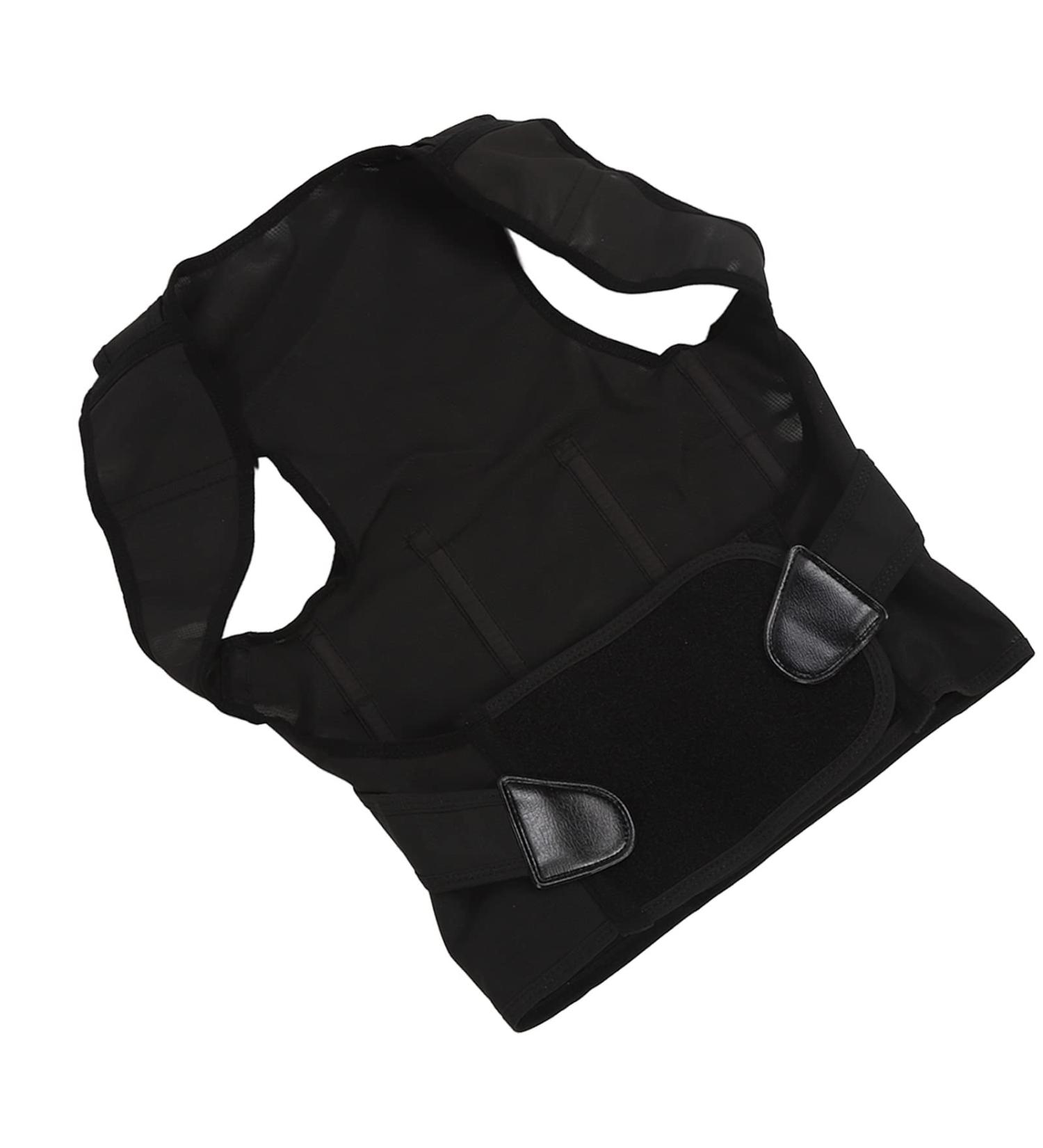 Adjustable Back Posture Corrector & Breathable Back Brace for Daily Use (XXL) - Improve Posture & Relieve Pain - International Shipping Available - Buy Online on GoSupps.com