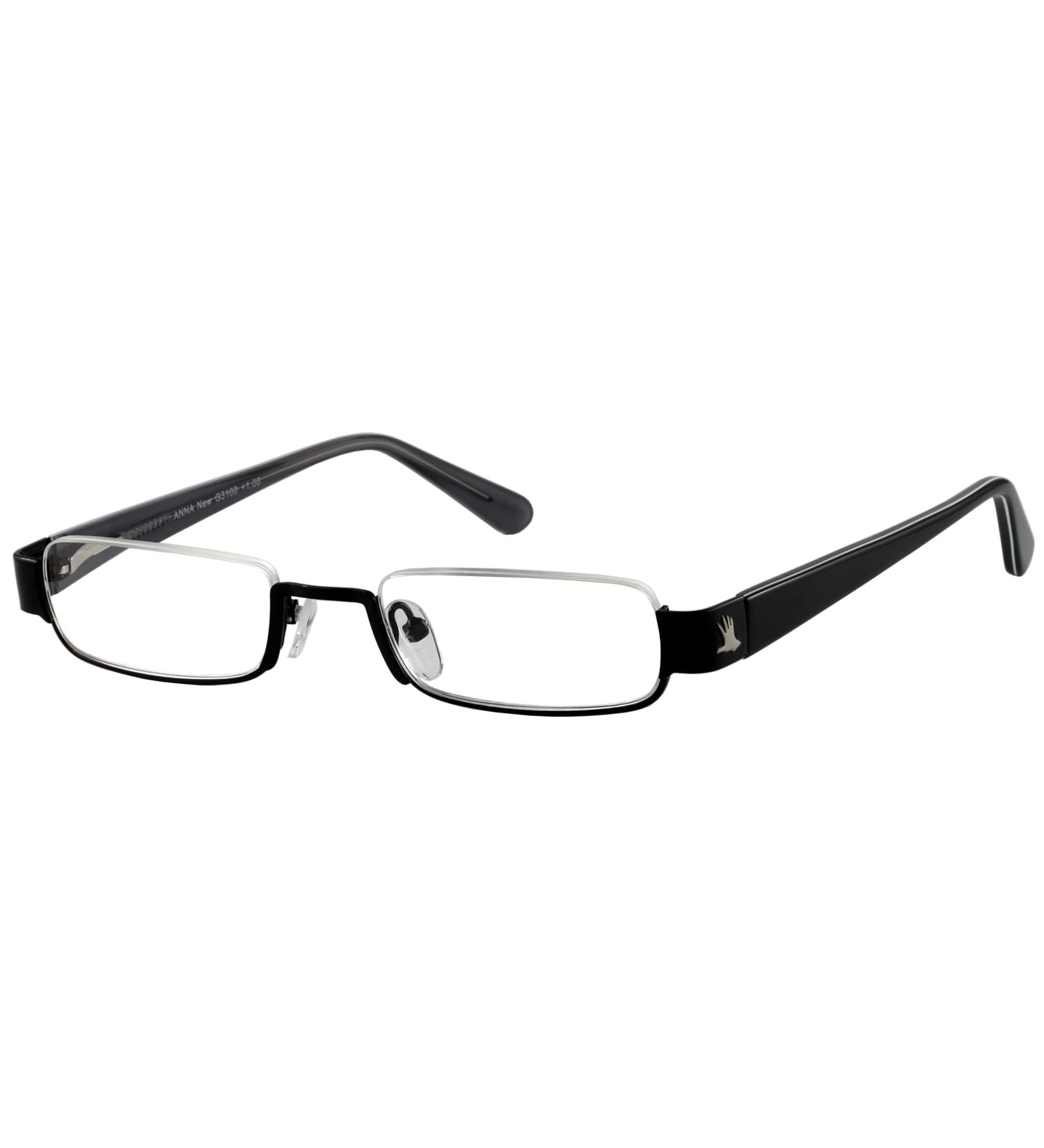 Stylish High-Quality Reading Glasses for Women & Men - I Need You Anna New Nylor Half-Glasses with Acetate Bracket & Hard Shell Case - Modern & Easy Design - Buy Online on GoSupps.com