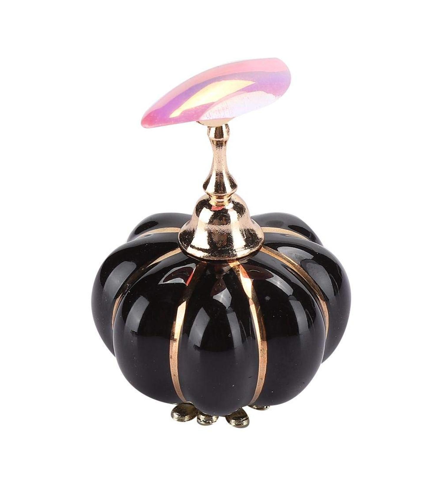 Easy to Use Magnetic Nail Tip Holder - Ideal for Home & Beauty Salons - Black Color - Buy Online on GoSupps.com