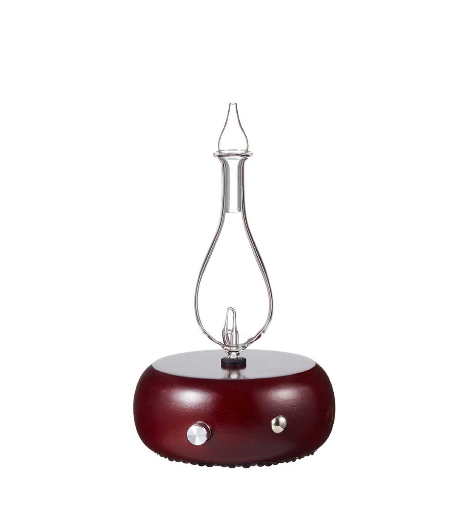 Buy Magnificent 2.0 Nebulizing Diffuser - Essential Oil/Aromatherapy - Dark Wood Base & Glass Reservoir | Organic Aromas - Buy Online on GoSupps.com