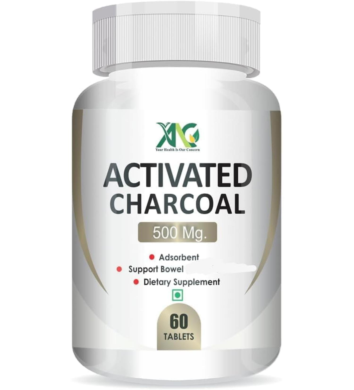 Activated Charcoal - 500Mg (60 Tablets) (Activated Charcoal)