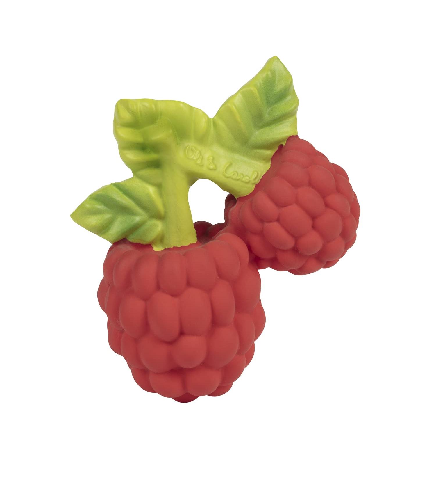 Bad Bijtspeltje Valery Framboos - Eco-Friendly Baby Spoon for Teething - International Shipping Available - Buy Online on GoSupps.com