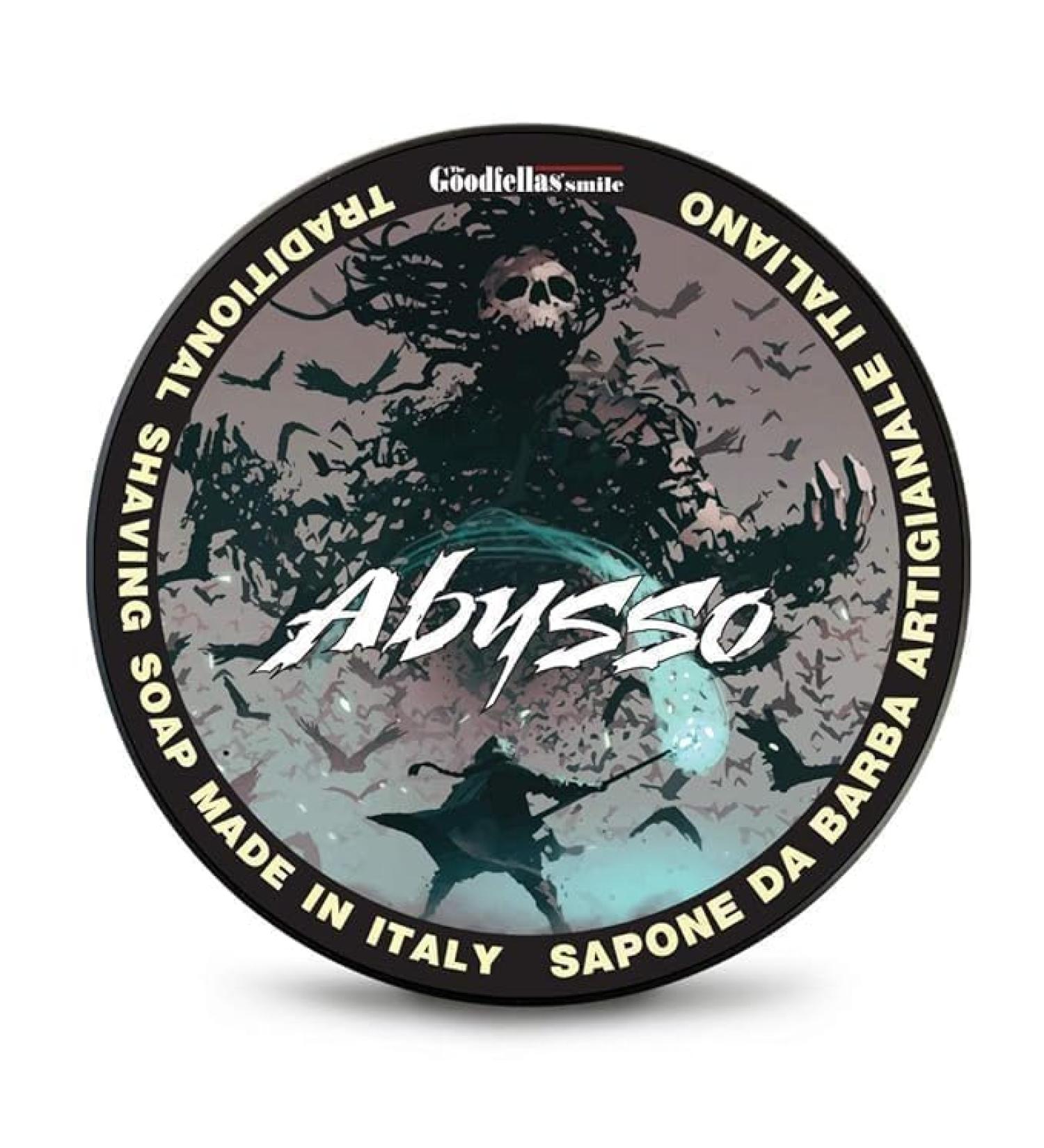 THE GOODFELLAS SMILE Abysso Traditional Shaving Soap - Made in Italy | 100g | Premium Quality for Gentlemen - Buy Online on GoSupps.com