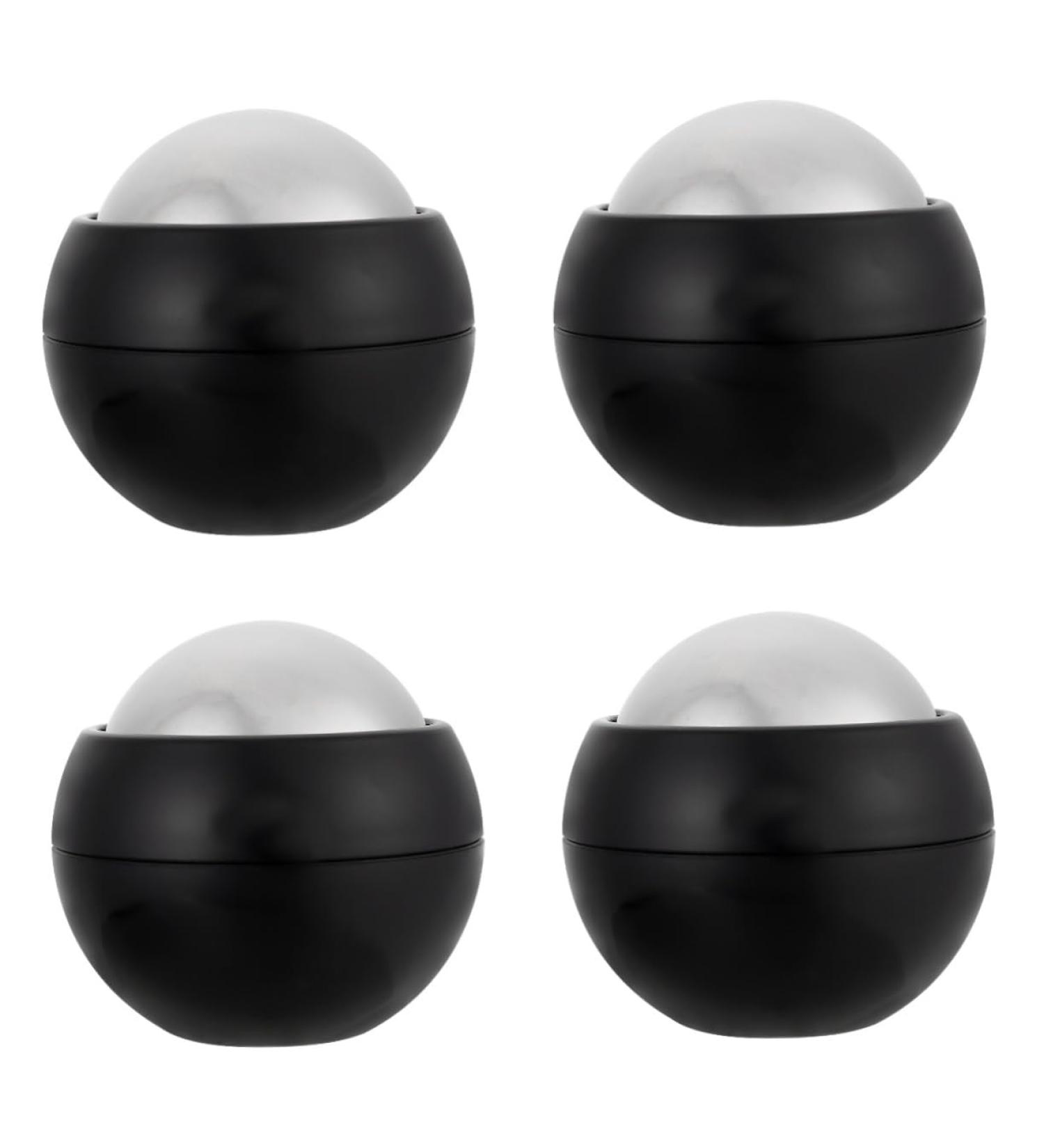 Buy Gleavi 4-Piece Massage Ball Set - Fasciitis Relief & Ice Roller for Foot & Face - Hot & Cold Therapy Device for Home Use - Buy Online on GoSupps.com