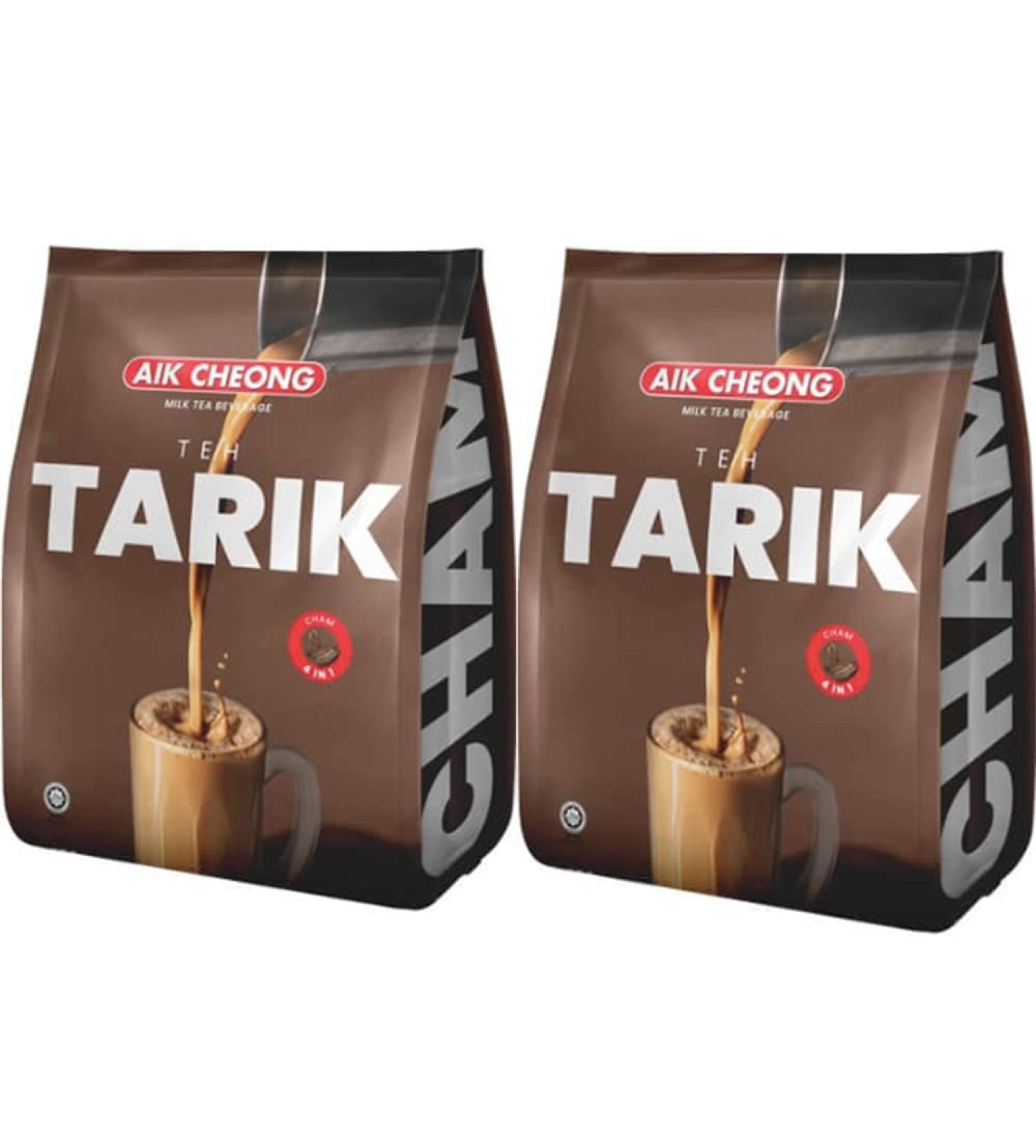 Aik Cheong Teh Tarik Combo 4 in 1 Cham (12 sachets x 38g) 456g Packs of 2 by Food Sanctuary - Buy Online on GoSupps.com