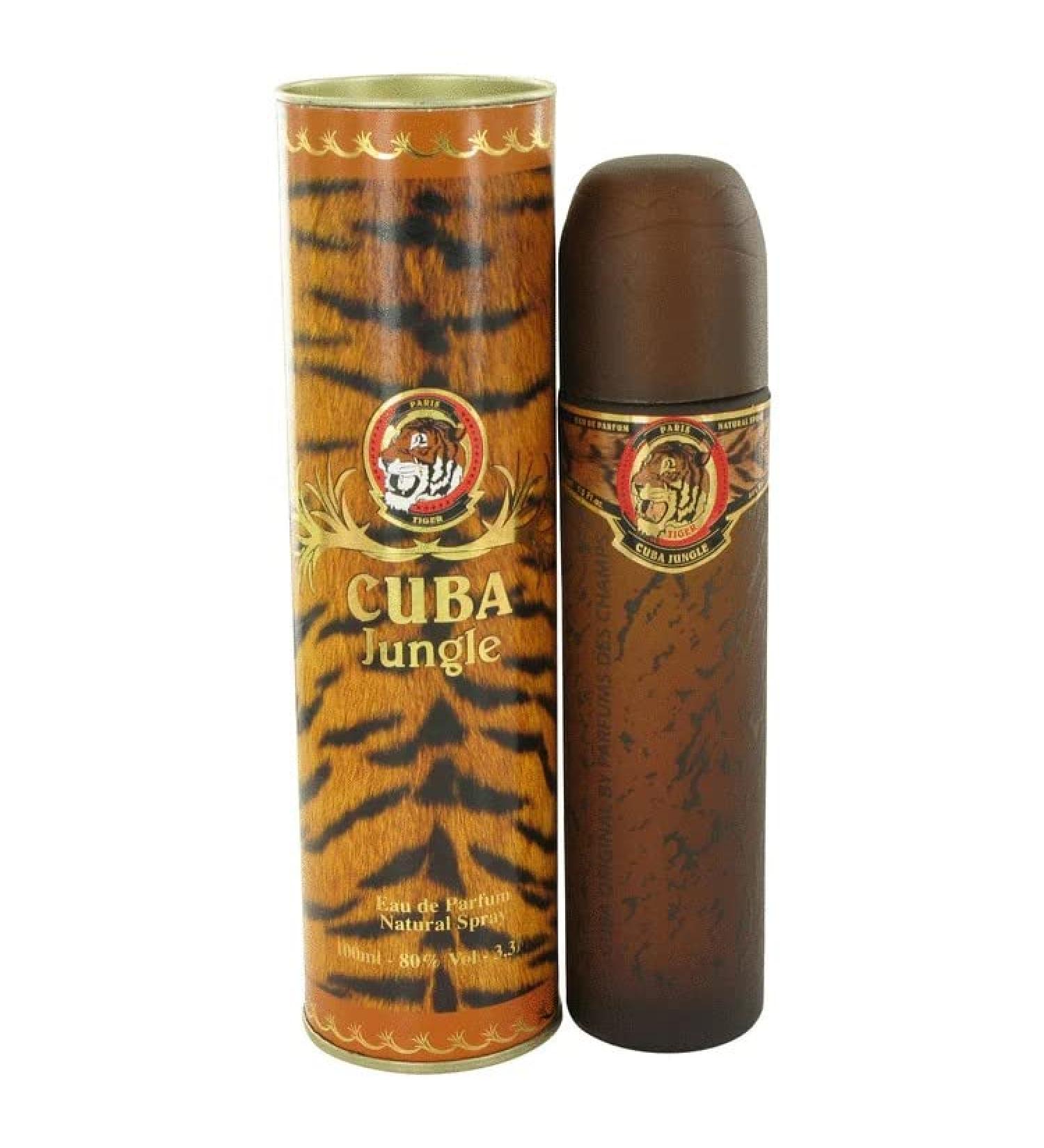 CUBA JUNGLE TIGER by Fragluxe - Eau De Parfum Spray 3.4 oz CUBA JUNGLE TIGER by Fragluxe - Eau De P