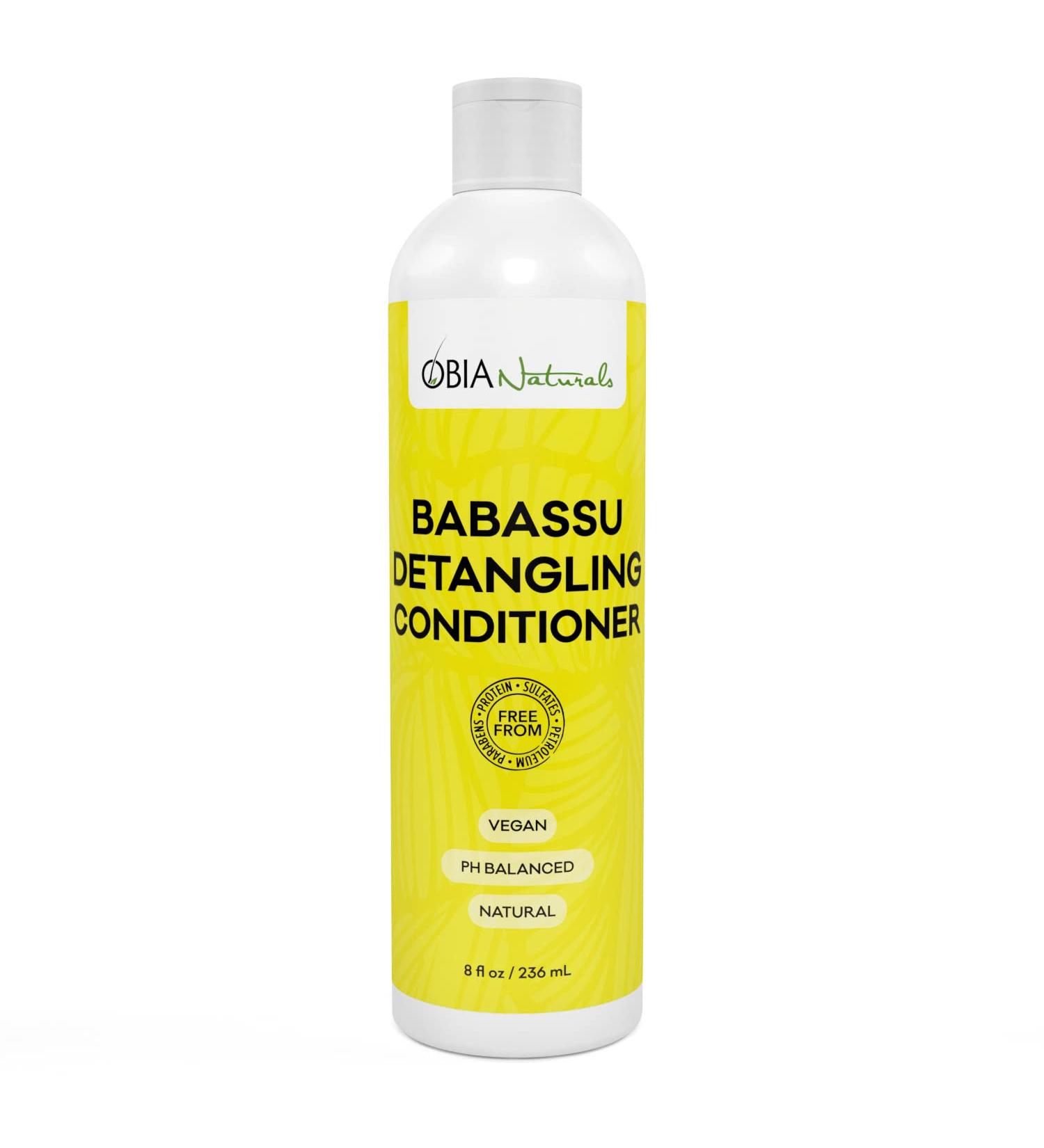 OBIA Naturals Babassu Detangling Conditioner 8 Oz - Best Moisturizing Hair Care for All Hair Types - Shop Internationally - Buy Online on GoSupps.com