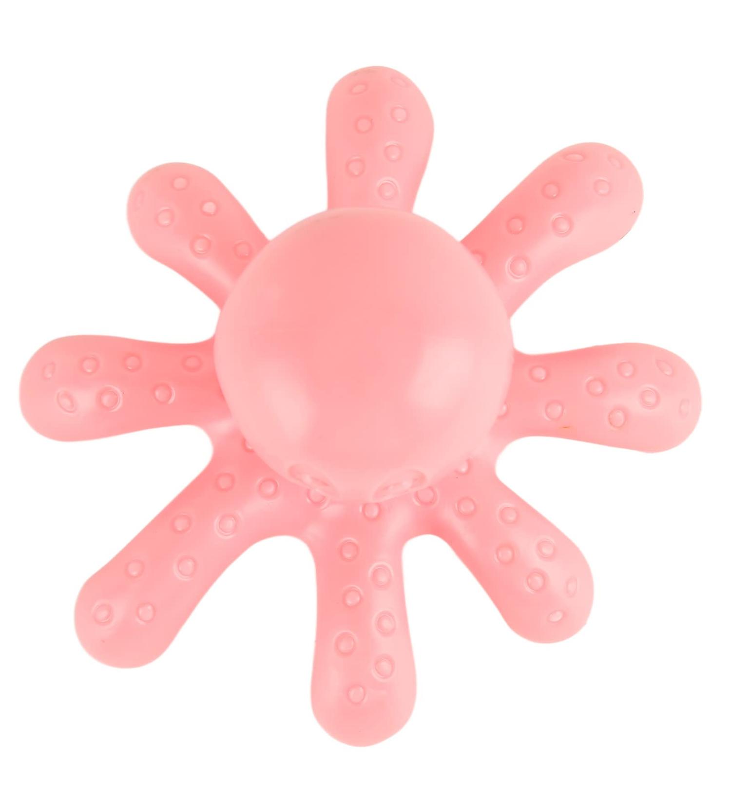 Ergonomic Octopus Claw-Headed Massager - Handheld Weight Loss & Relaxation Tool for Legs & Stomach (Pink) - International Shipping Available - Buy Online on GoSupps.com