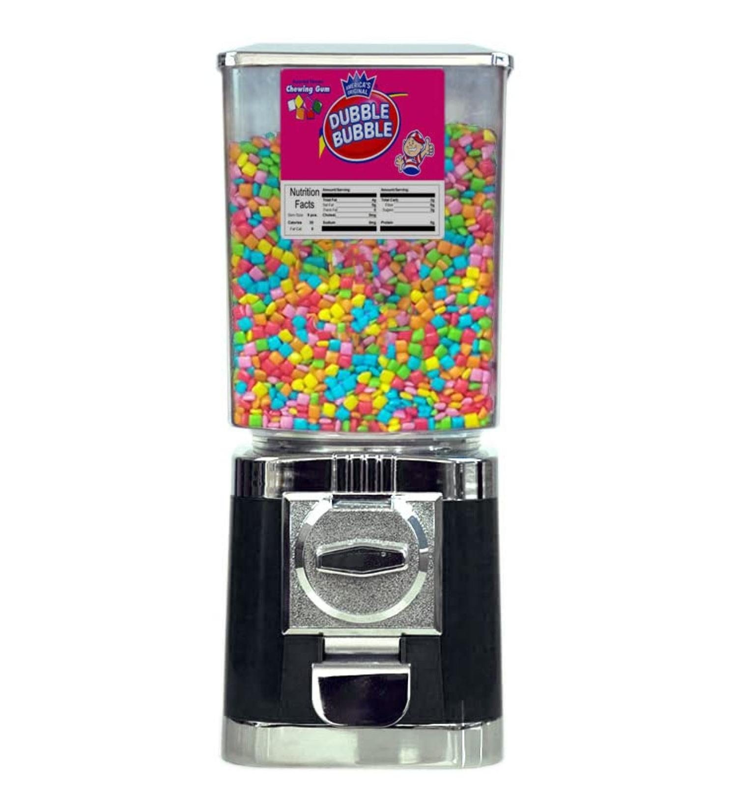BLACK Retro Commercial Grade Candy/Sweet Vending Machine (20p Coin Operated) Man Cave Office Birthday