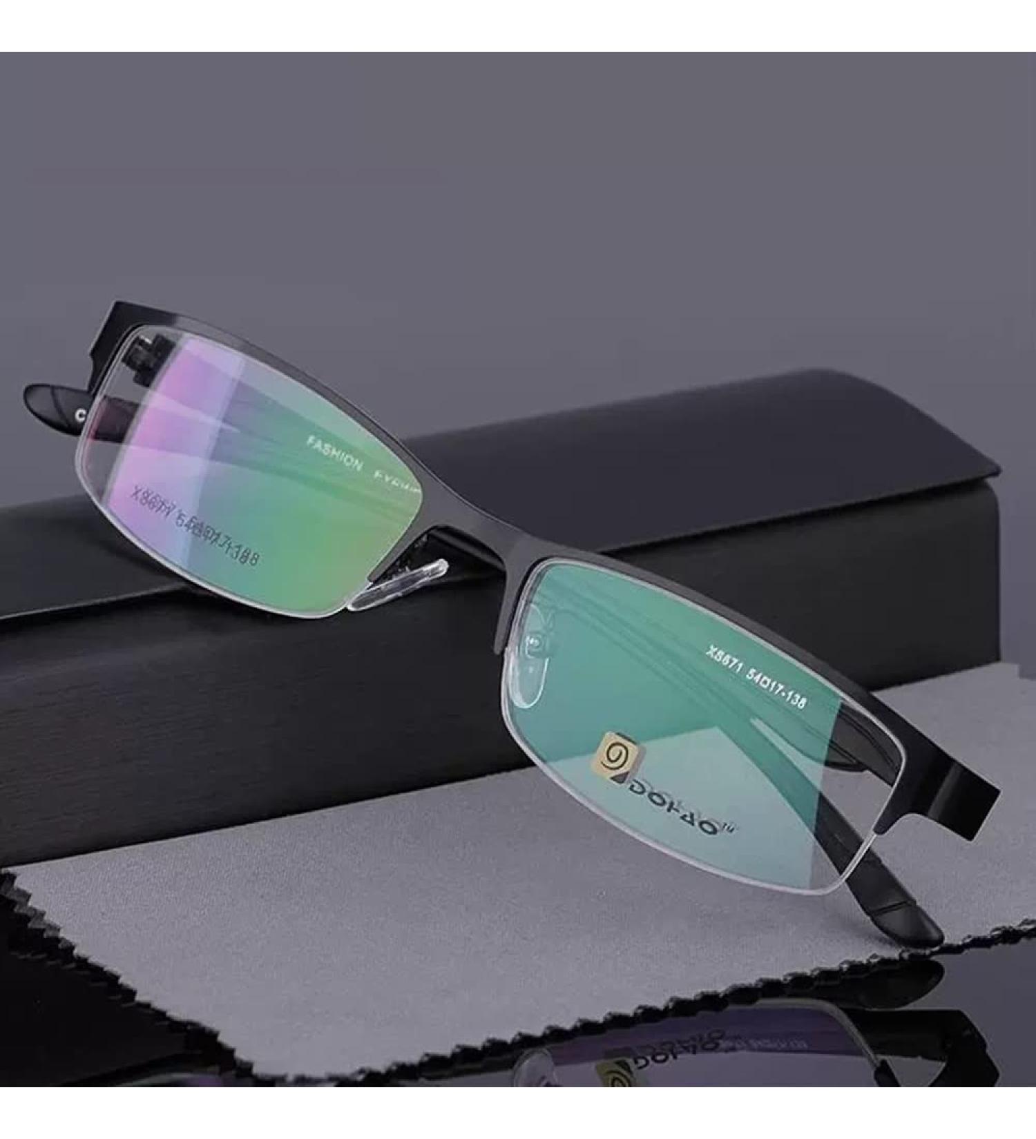 FREAZE Classic Reading Glasses for Men - Black Semiconductor +1.5/+2.0 HD Computer Glasses + Case | Shop Internationally - Buy Online on GoSupps.com