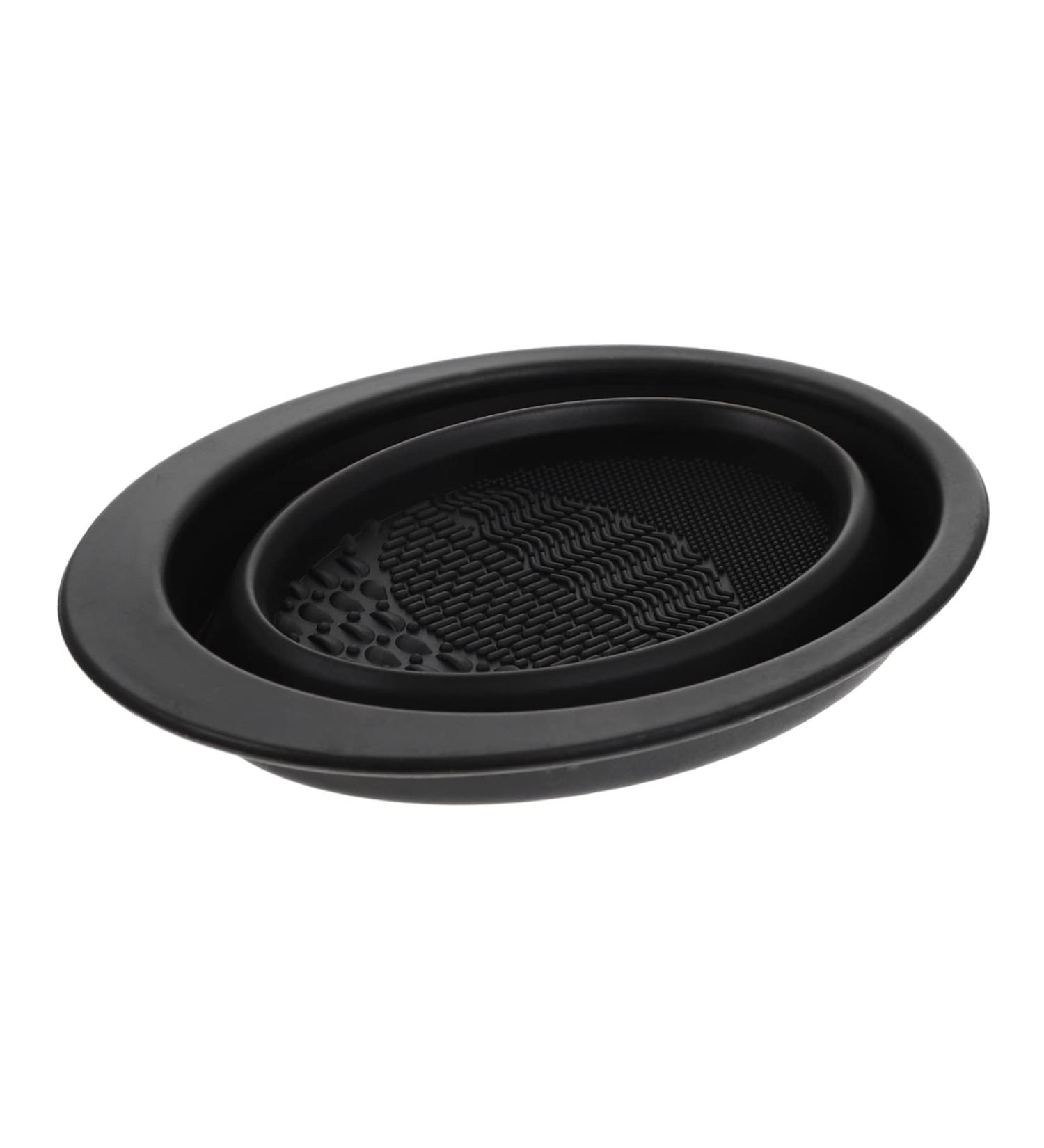 Housoutil Cleanser of Makeup Brush Cosmetics Brush Scrubber Brush Rinsing Bowl Makeup Brush Cleaning Pad Wash Machine Cleaner Makeup Cleaning Mat Silicone Tool Silica Gel Beauty Egg Cushion - Buy Online on GoSupps.com