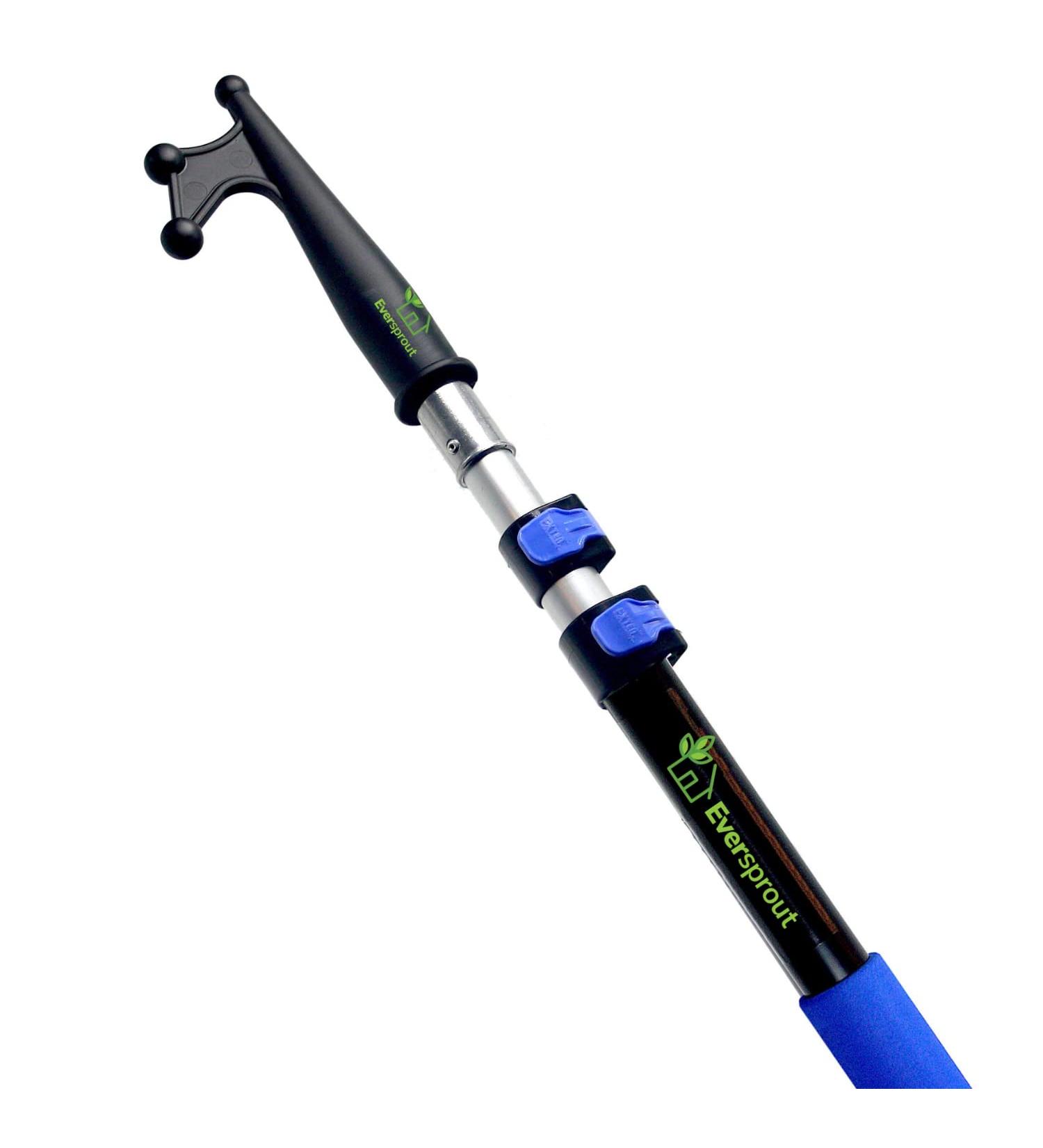 Eversprout Telescoping Boat Hook | Floats, Scratch-Resistant, Sturdy Design | Durable Lightweight 3-Stage Aluminum Pole | 12ft Reach for Boating Accessories - Buy Online on GoSupps.com