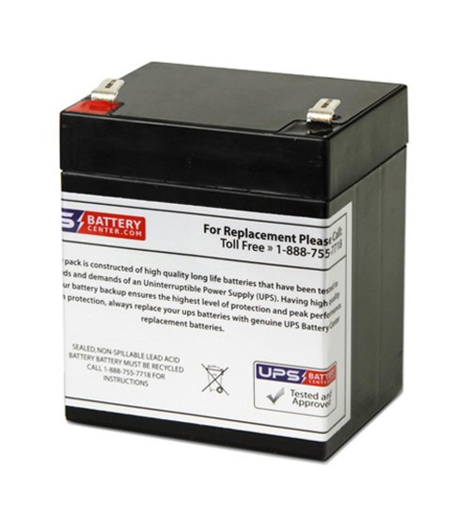 AT&T Digital Life Controller DLC-1000 Alarm Home Security - 12V 5Ah F2 Compatible Replacement Battery by UPSBatteryCenter