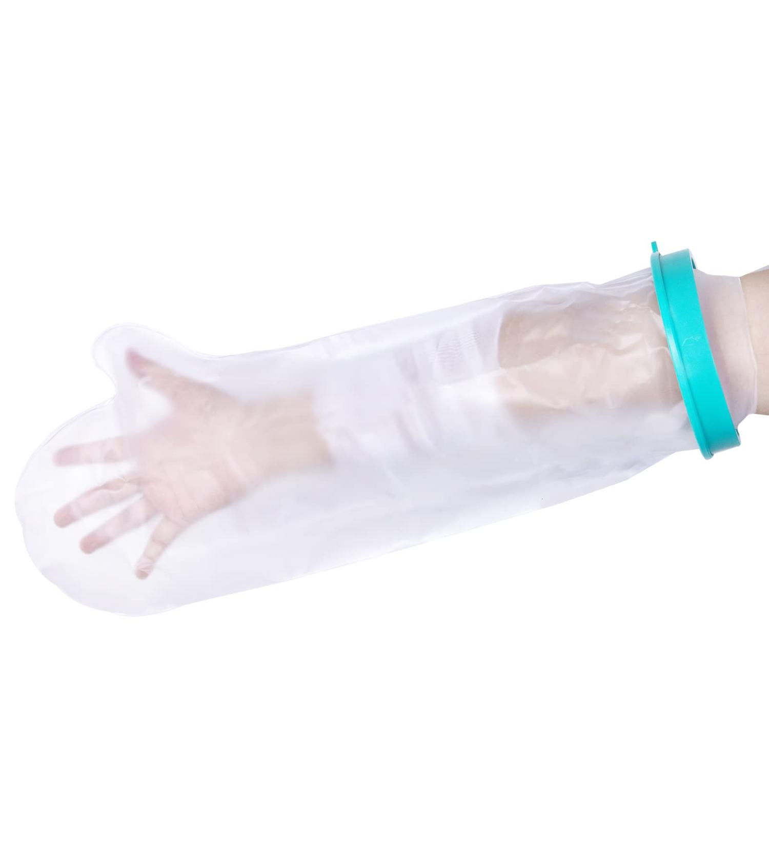 Yeloumiss Adult Half Arm Waterproof Cast Cover - Reusable Shower Bag for Watertight Arm Protection - Buy Online on GoSupps.com