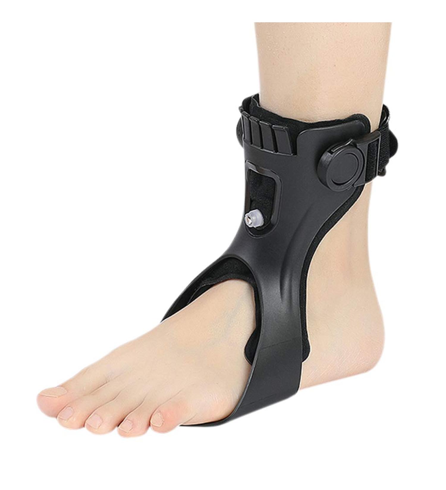 Buy Drop Foot Brace Orthosis AFO - Inflatable Ankle Support for Hemiplegia & Stroke - Right Foot Large - Buy Online on GoSupps.com
