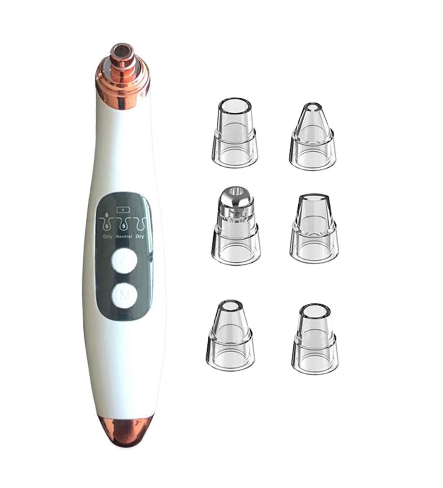 Electric Extractor with 6 Suction Digital Display Facial Electric Extractor Beauty Device - Buy Online on GoSupps.com