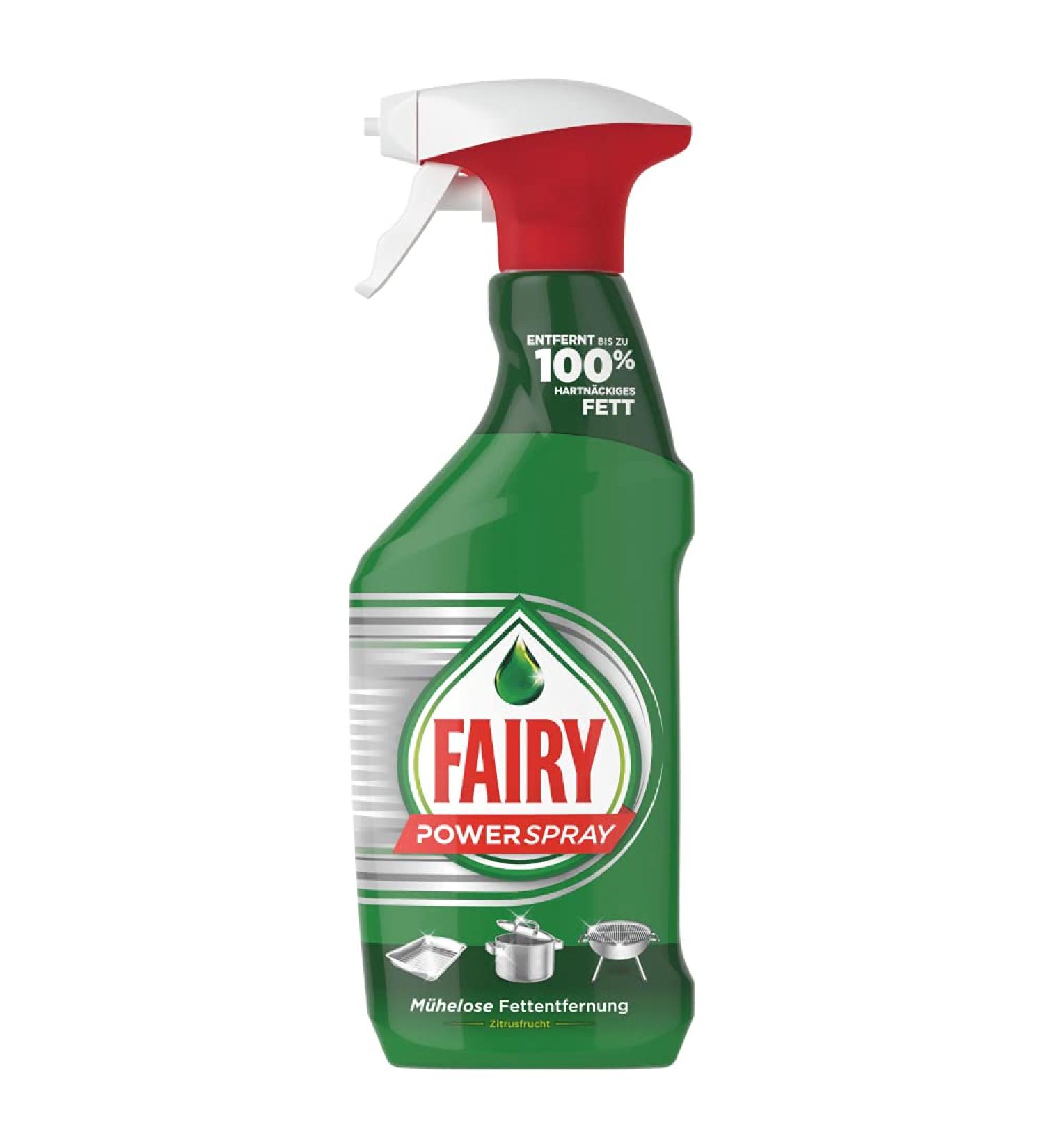Fairy Citrus Fruit Power Spray 500ml - Effortless Grease Removal - Pack of 1 - Buy Online on GoSupps.com