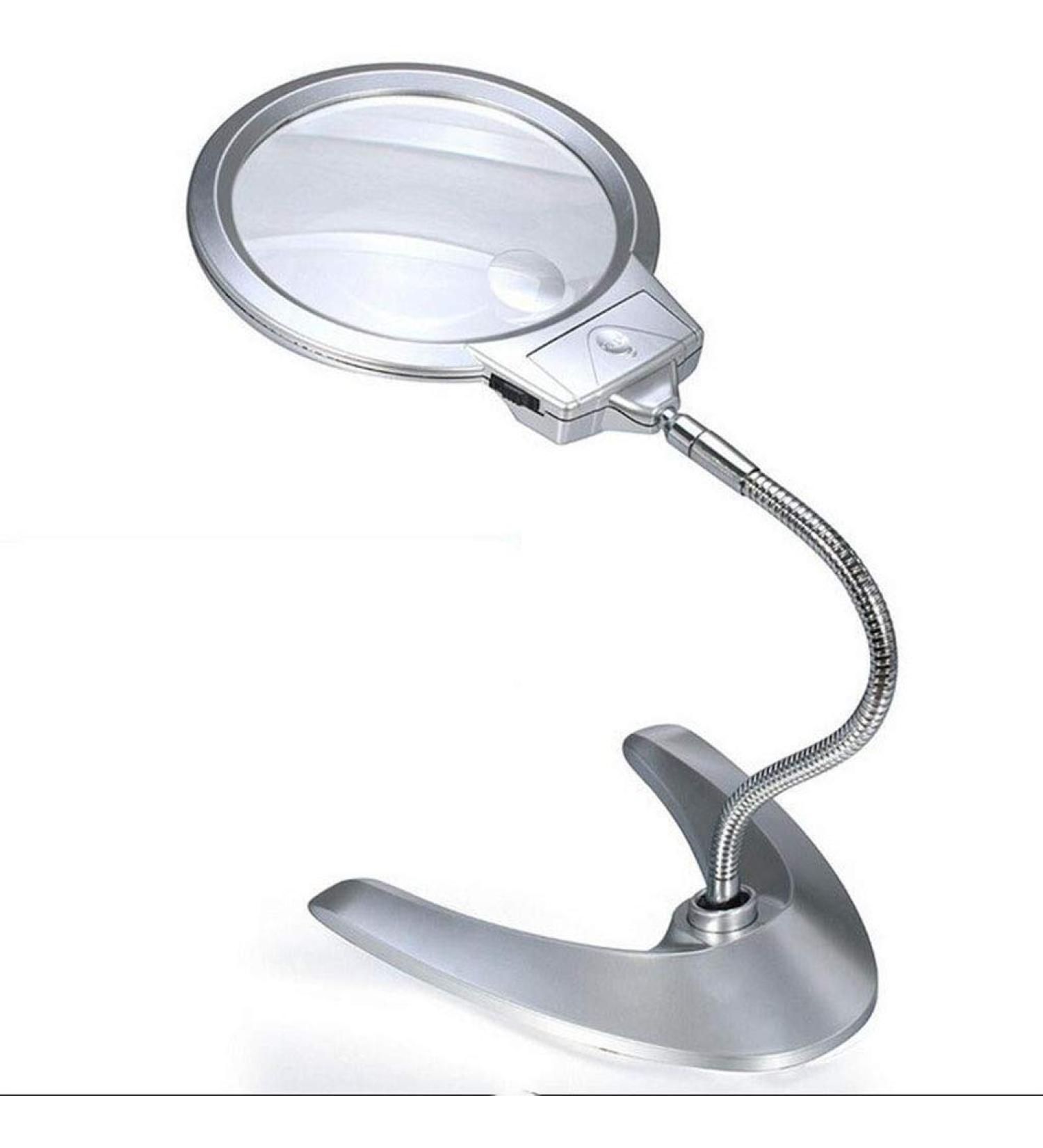 Magnifying Glass Desk lamp Magnifying Glass Reading 5 Times Magnifying Glass HD Repair with lamp Large Lens Repair Mobile Phone Electronic Extension Mirror Made in China - Buy Online on GoSupps.com
