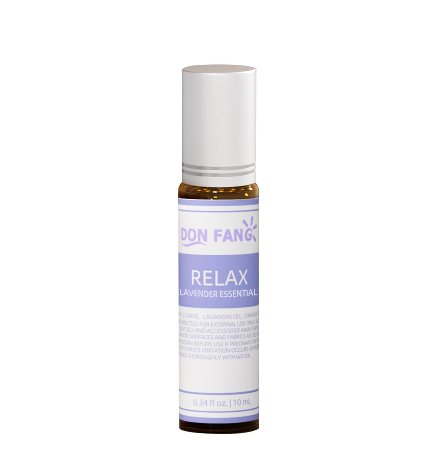 Don FANG Lavender Essential Oil 10ml - 100% Pure Natural Therapeutic Grade for Relaxation Sleep Skin Care Stress Relief (10ml Bottle)