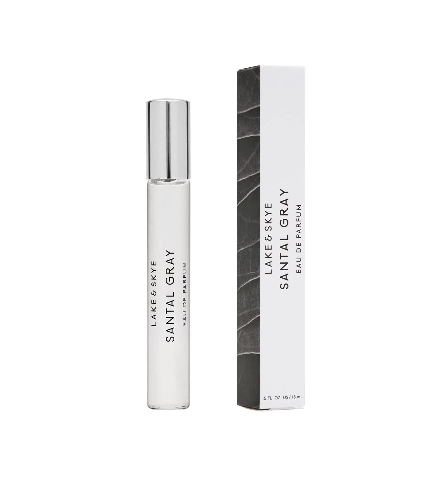 Lake & Skye Santal Gray Eau de Parfum Long Lasting Fragrance 0.5 fl oz (15 ml) - Woody Scent 0.5 Fl Oz (Pack of 1) - Buy Online on GoSupps.com