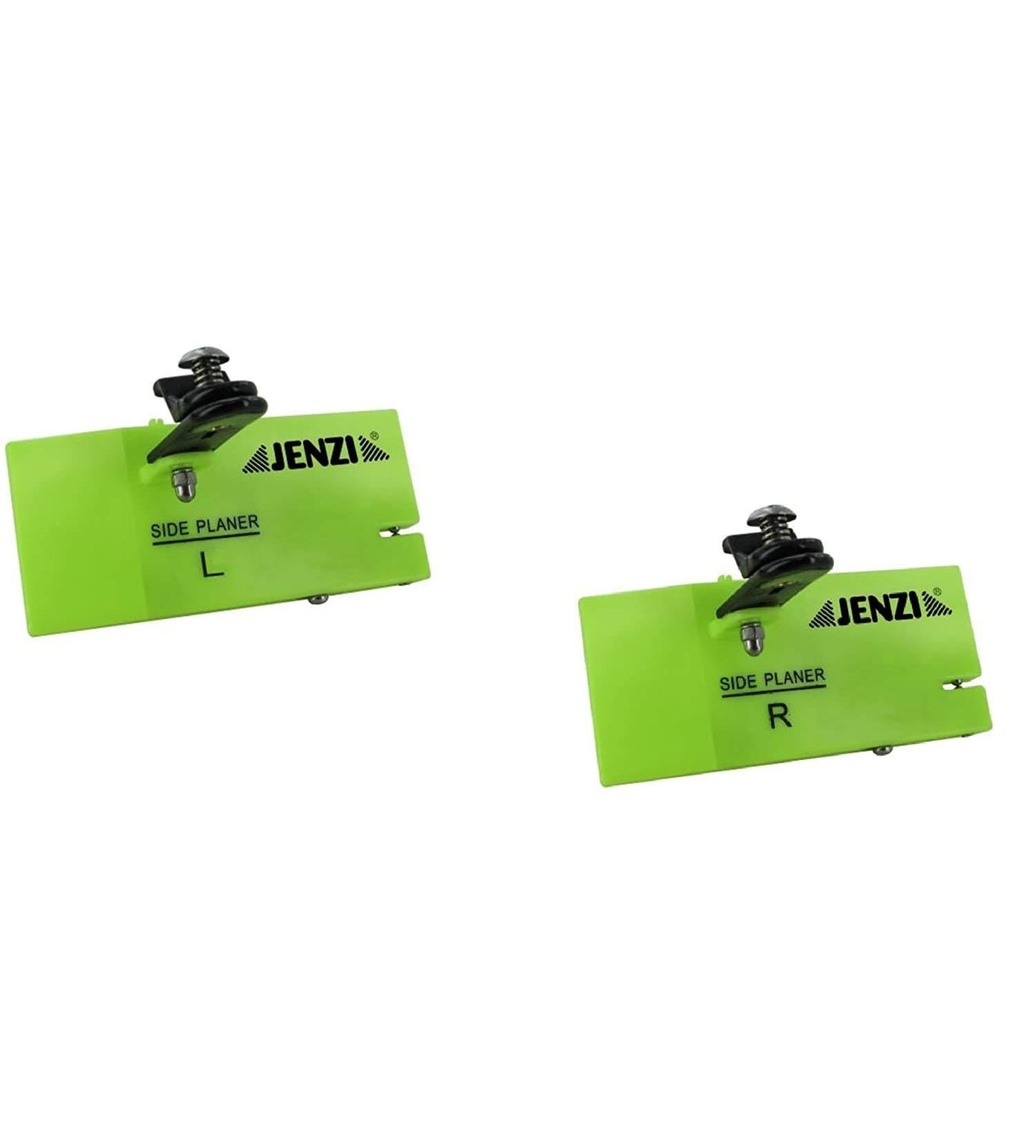 blntackle76 Set: 2 pieces Jenzi Side Planer from Jenzi approx. 14x6cm planer board + free Petri Heil! sticker