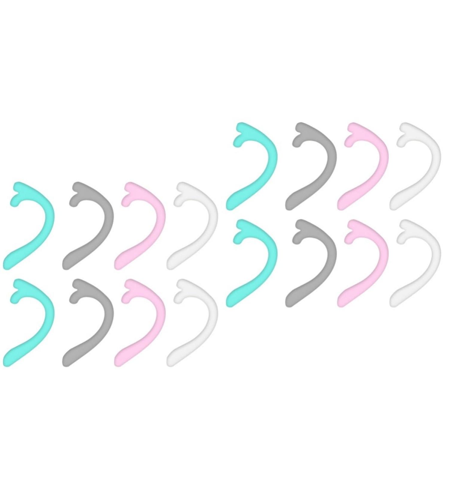 Buy Healeved 8 Pairs Transparent Facial Mask Ear Hooks Adjustable & Colorful Mask Accessories International Shipping Available - Buy Online on GoSupps.com