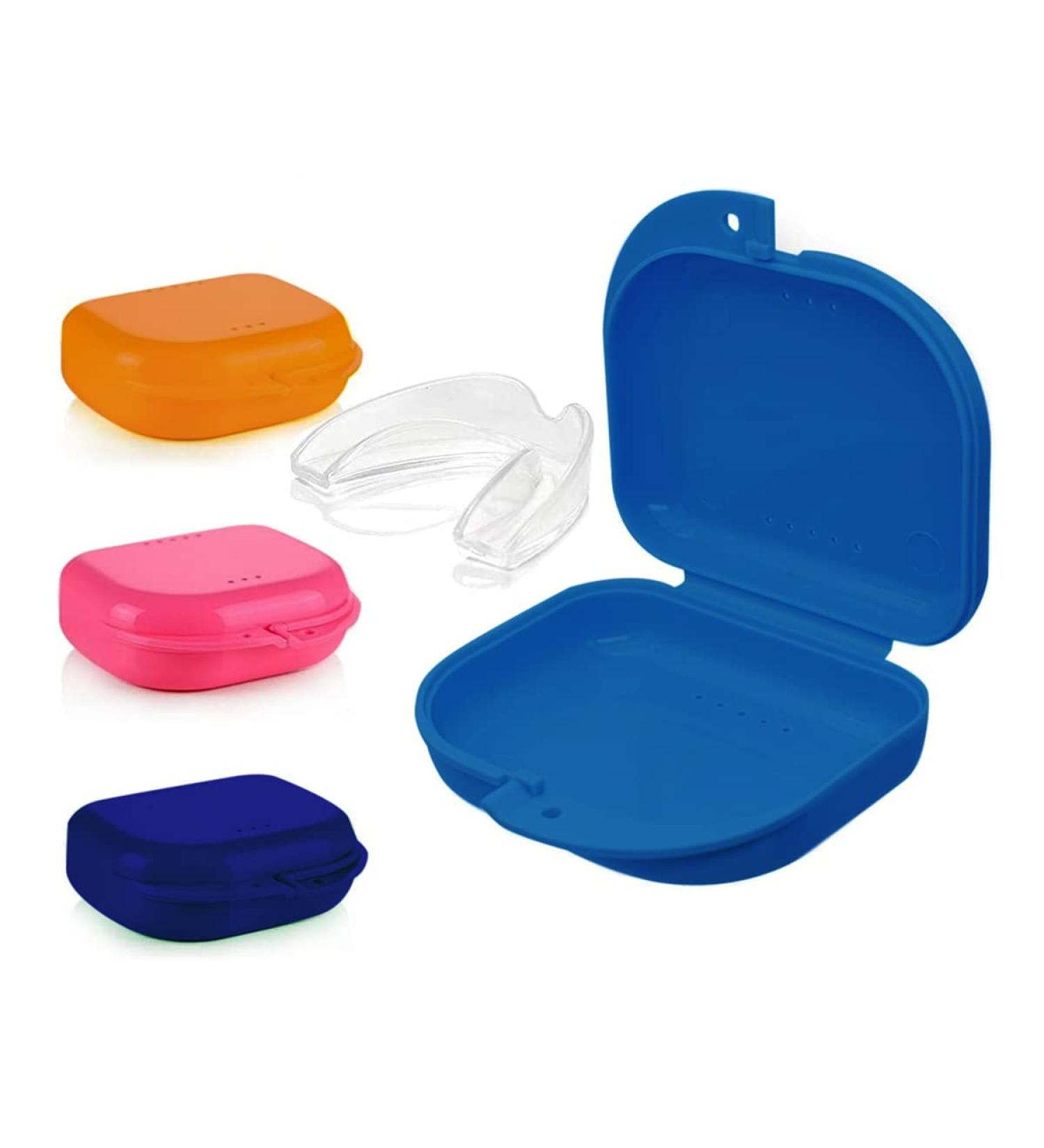 SUMEDTEC Braces Storage Box - Thin Ventilated Dental Braces Case (4 Pack) for Ultimate Organization - Buy Online on GoSupps.com