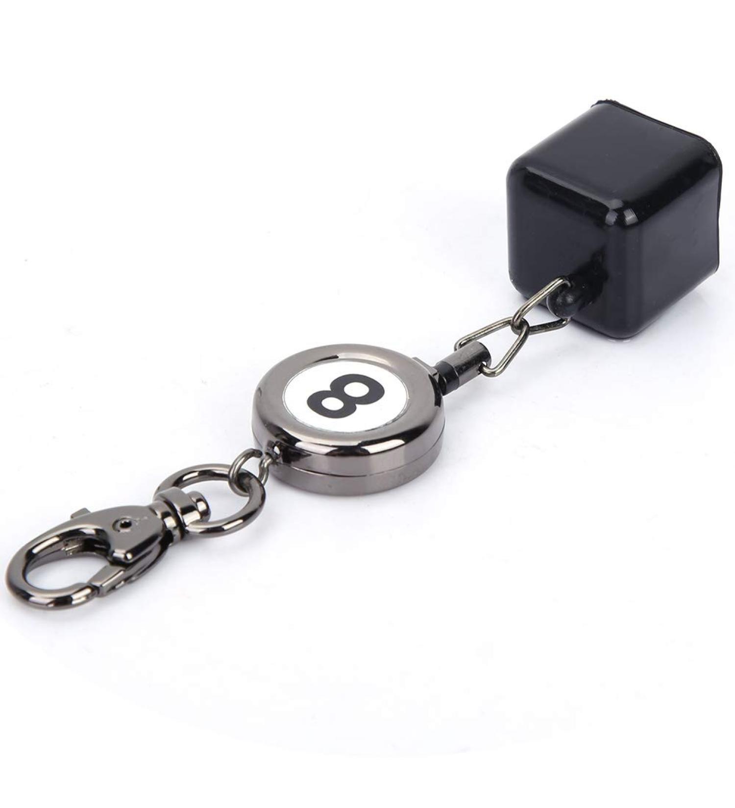 Bnineteteam Portable Black Retractable Billiard Queue Chalk Holder | Snooker & Pool Supplies for Competitive Sports - Buy Online on GoSupps.com