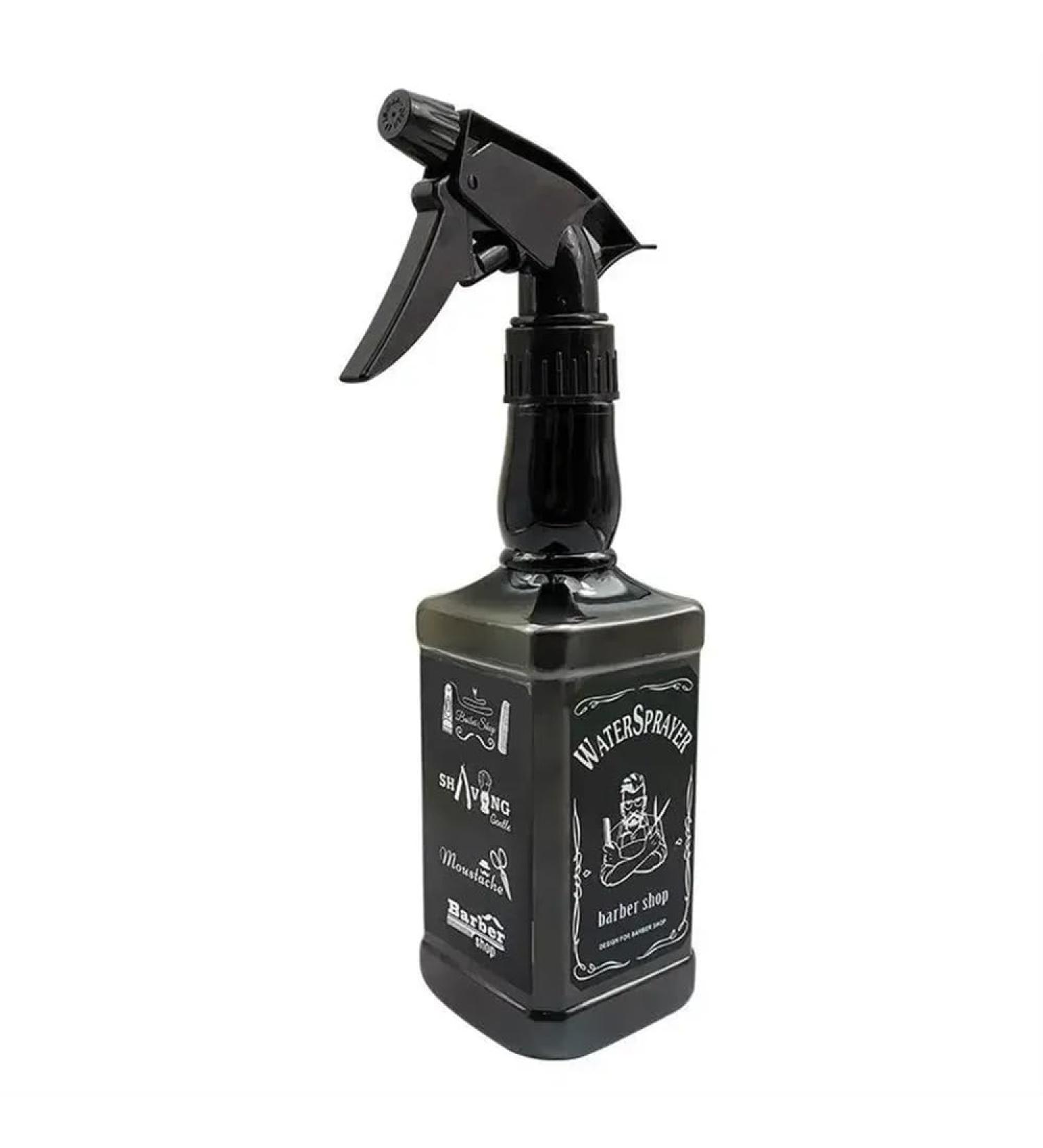 500ML Retro Hairdressing Spray Bottle | Black Liquid Pump for Salon Gardening & Household Use - Buy Online on GoSupps.com