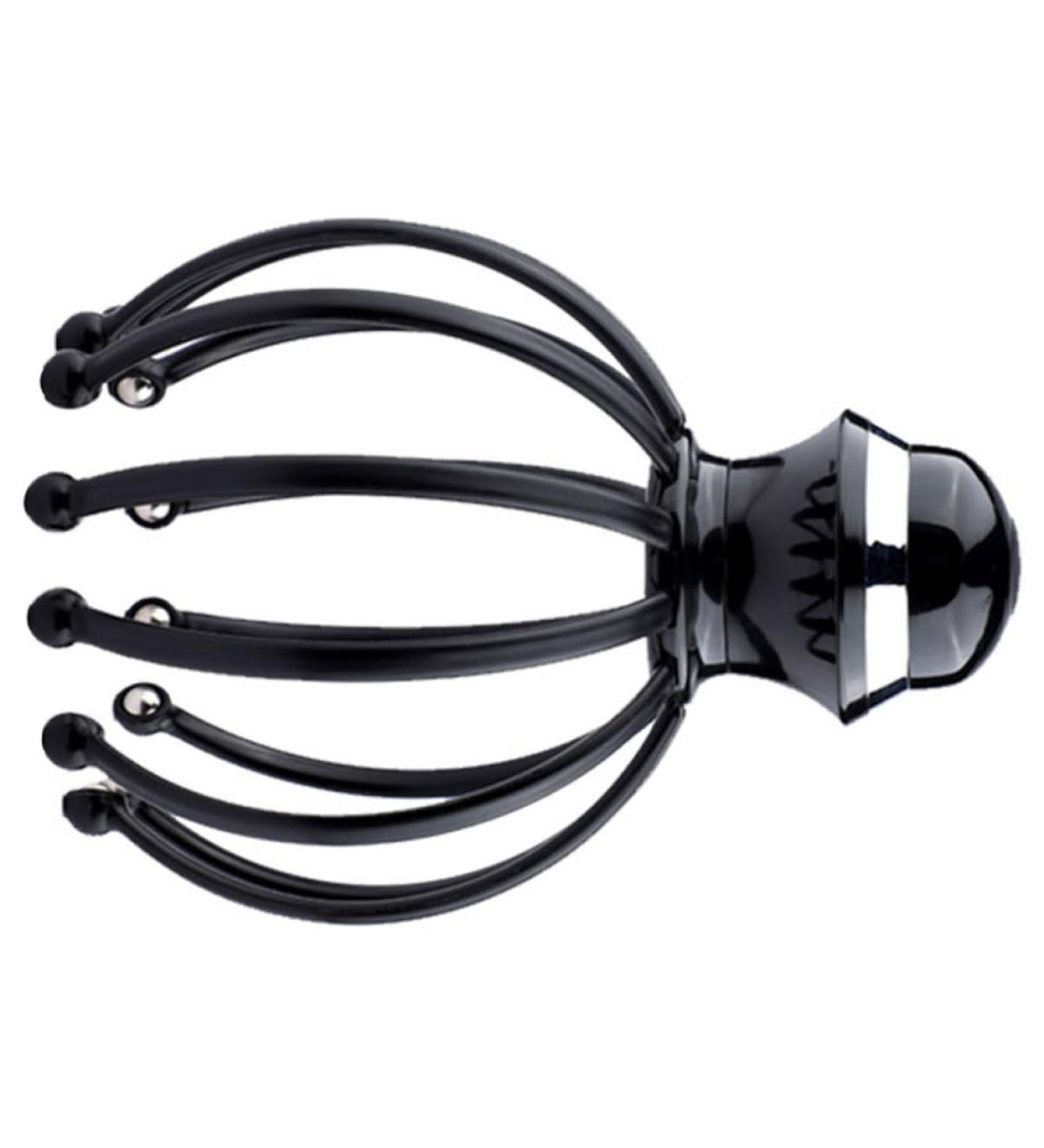 Sewoart 1stk Head Massager - Octopus Massage Device & Hair Brush for Scalp Relief | Manual Back Scratch & Massage - 18x14.5cm Black - Buy Online on GoSupps.com