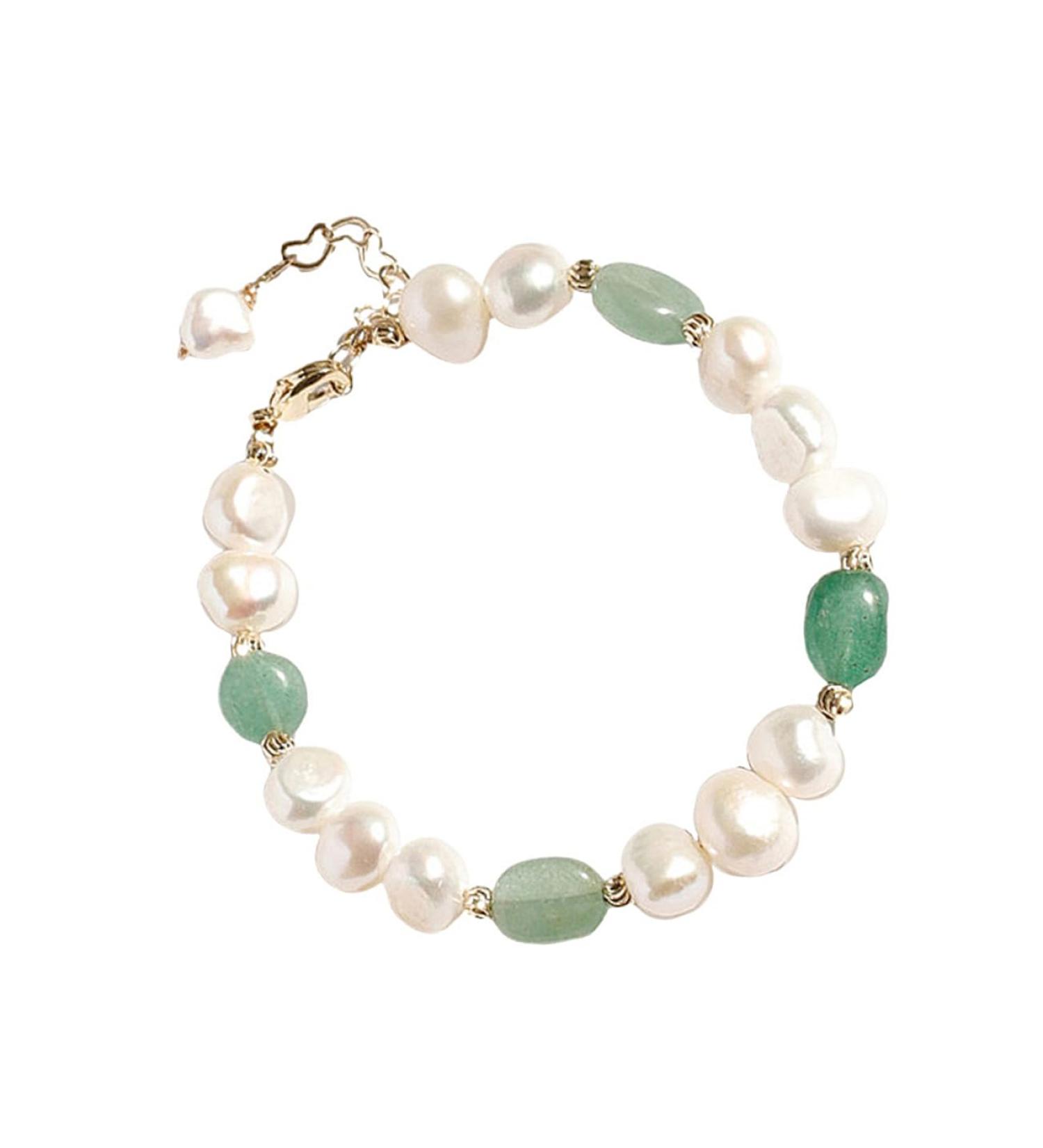 2pcs Fashion Bangle for Friends Decorative Bracelets Green Aventurine Bracelet Jewelry Wrist 19X1cm Green - Buy Online on GoSupps.com