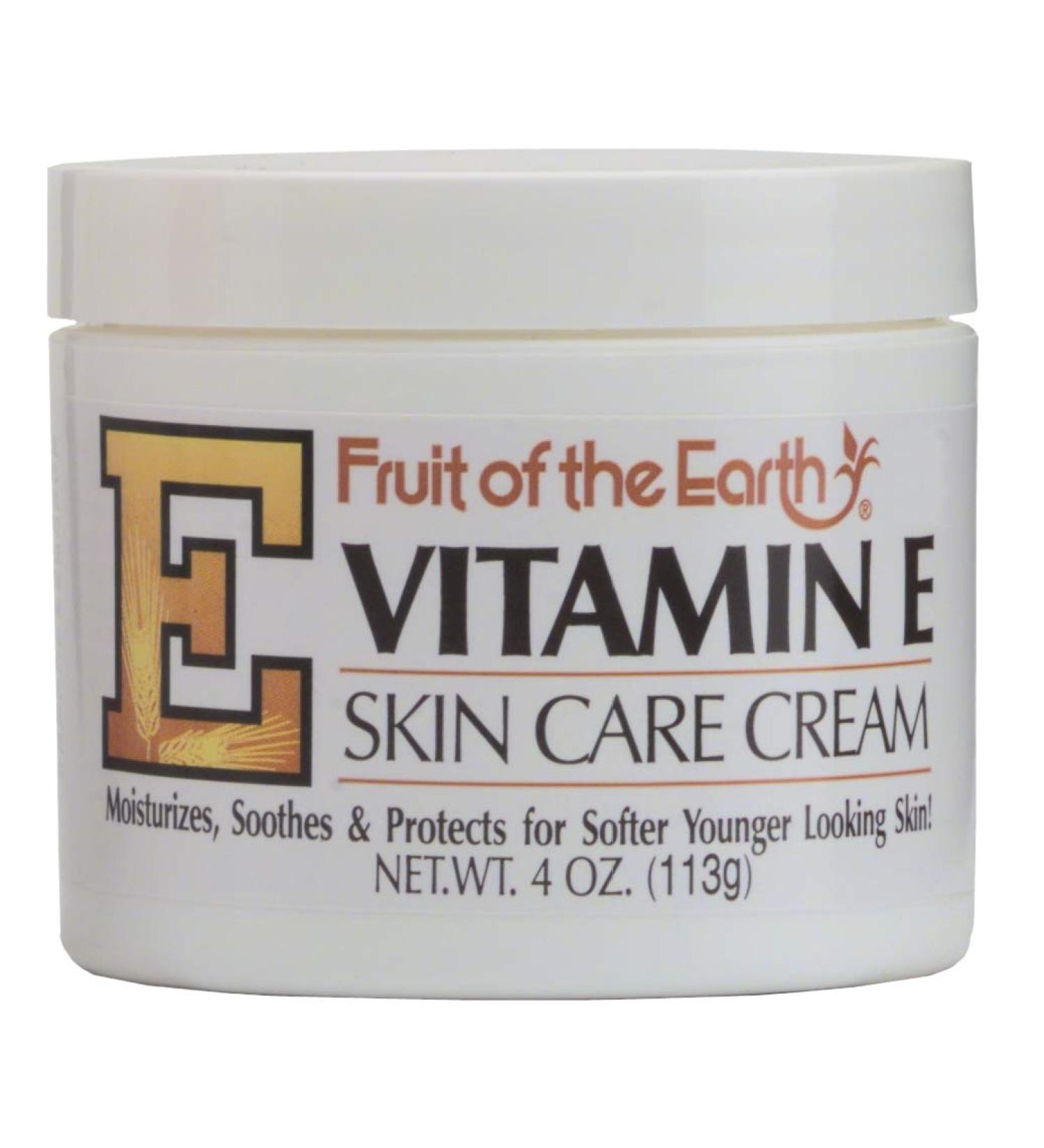 Buy Fruit of The Earth Vitamin E Skin Care Cream 4 oz - Hydrate & Nourish Skin - International Shipping Available - Buy Online on GoSupps.com
