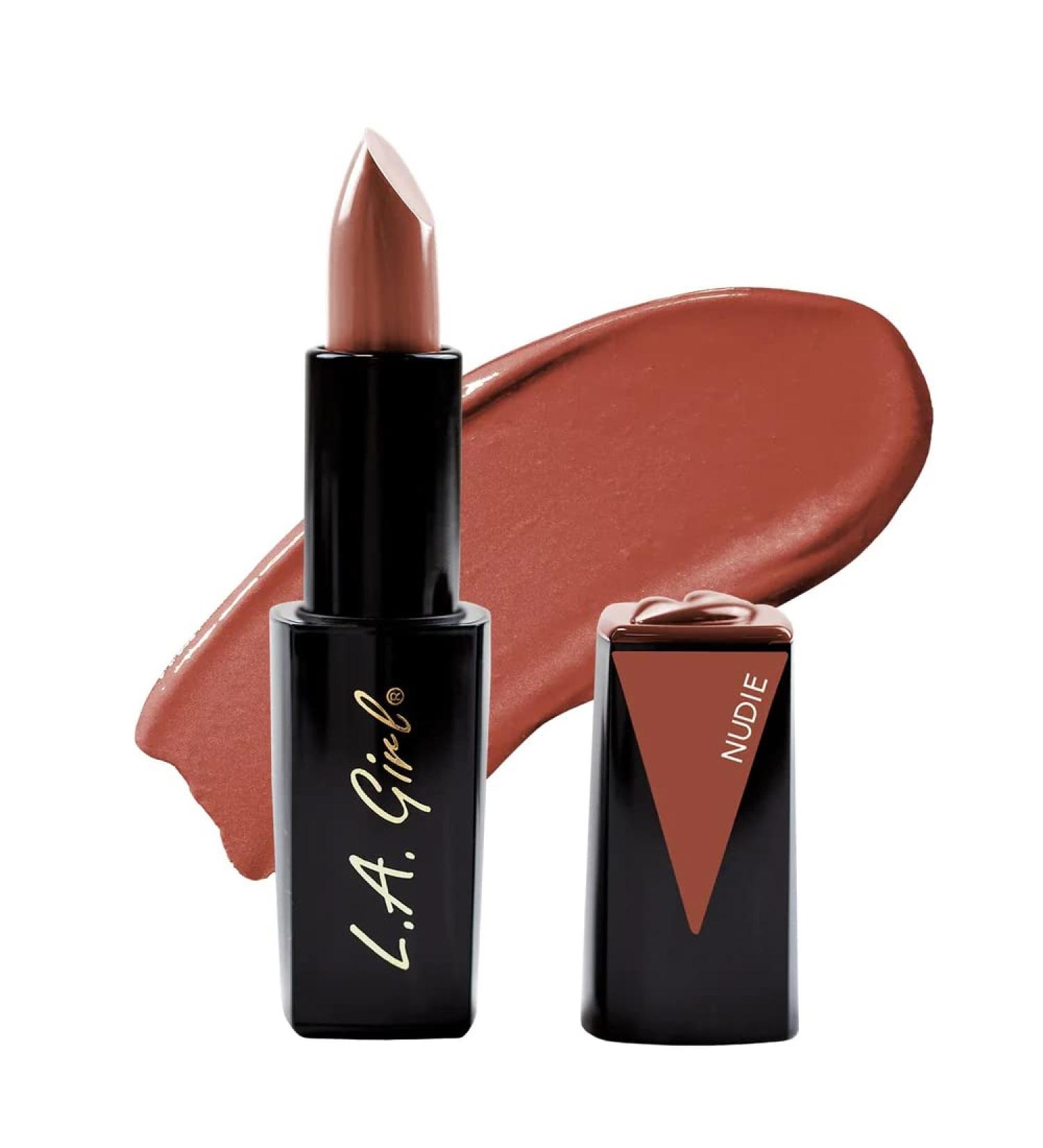 L.A. Girl Lip Attraction Lipstick in Nudie - 0.11 oz | GLC581 - Buy Online on GoSupps.com
