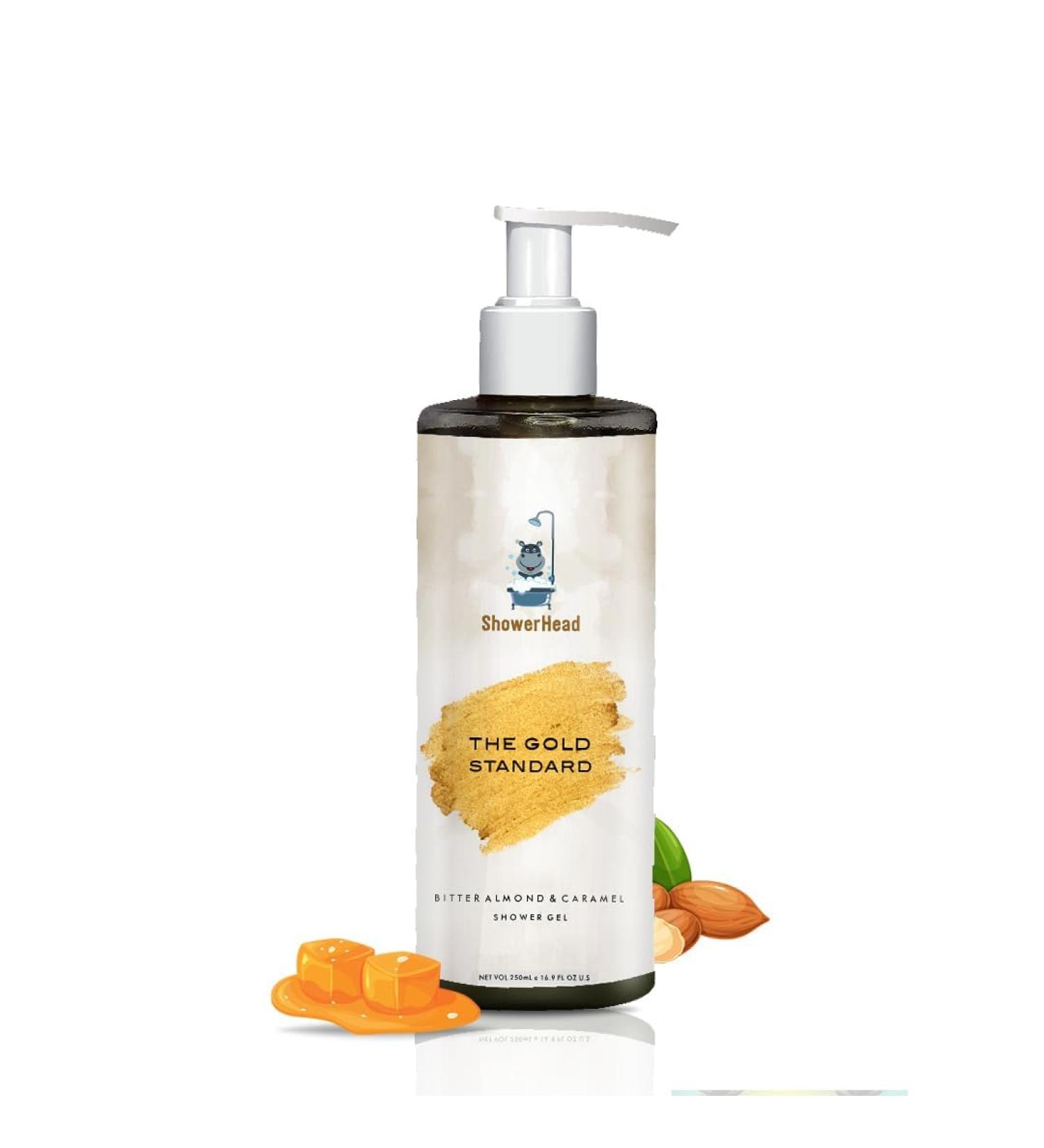 Buy Bitter Almond & Caramel Shower Gel | Hydrating Formula with Niacinamide Hyaluronic Acid Ceramides & Glycerin | International Shipping Available - Buy Online on GoSupps.com